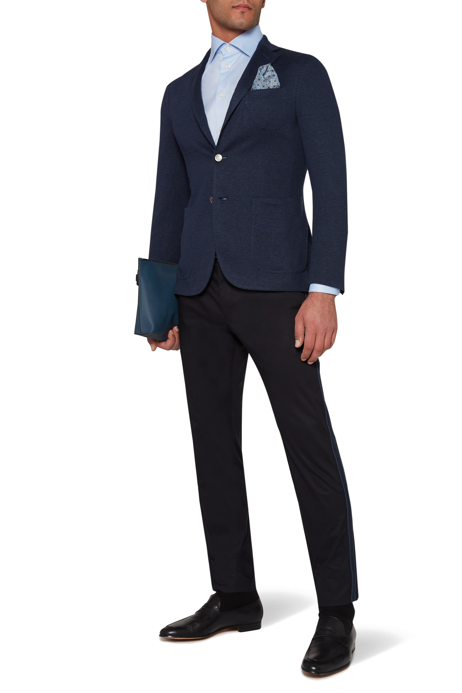 قميص بوبلين بأكمام طويلة