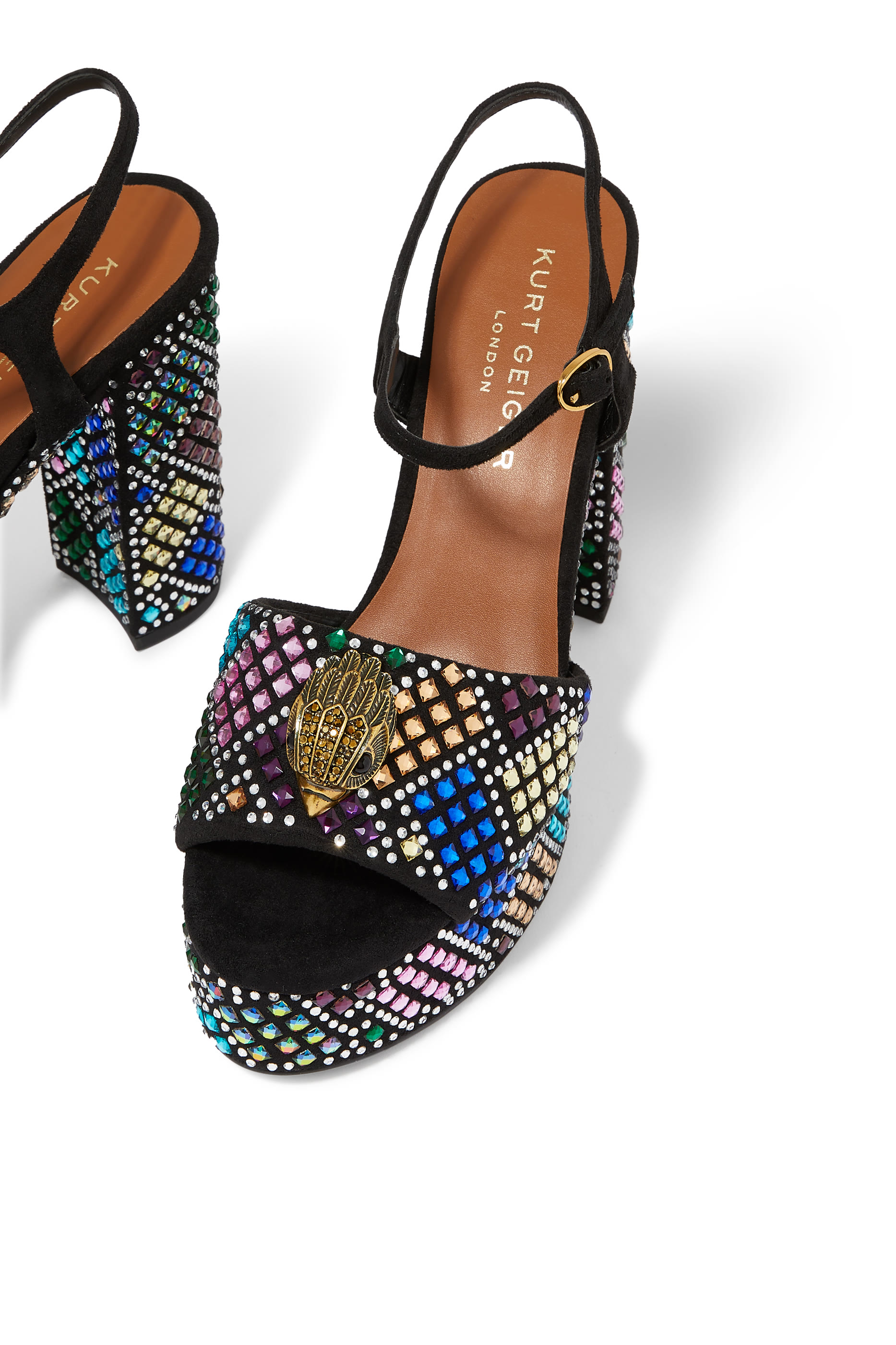 حذاء كنسنغتون بكعب عريض 125