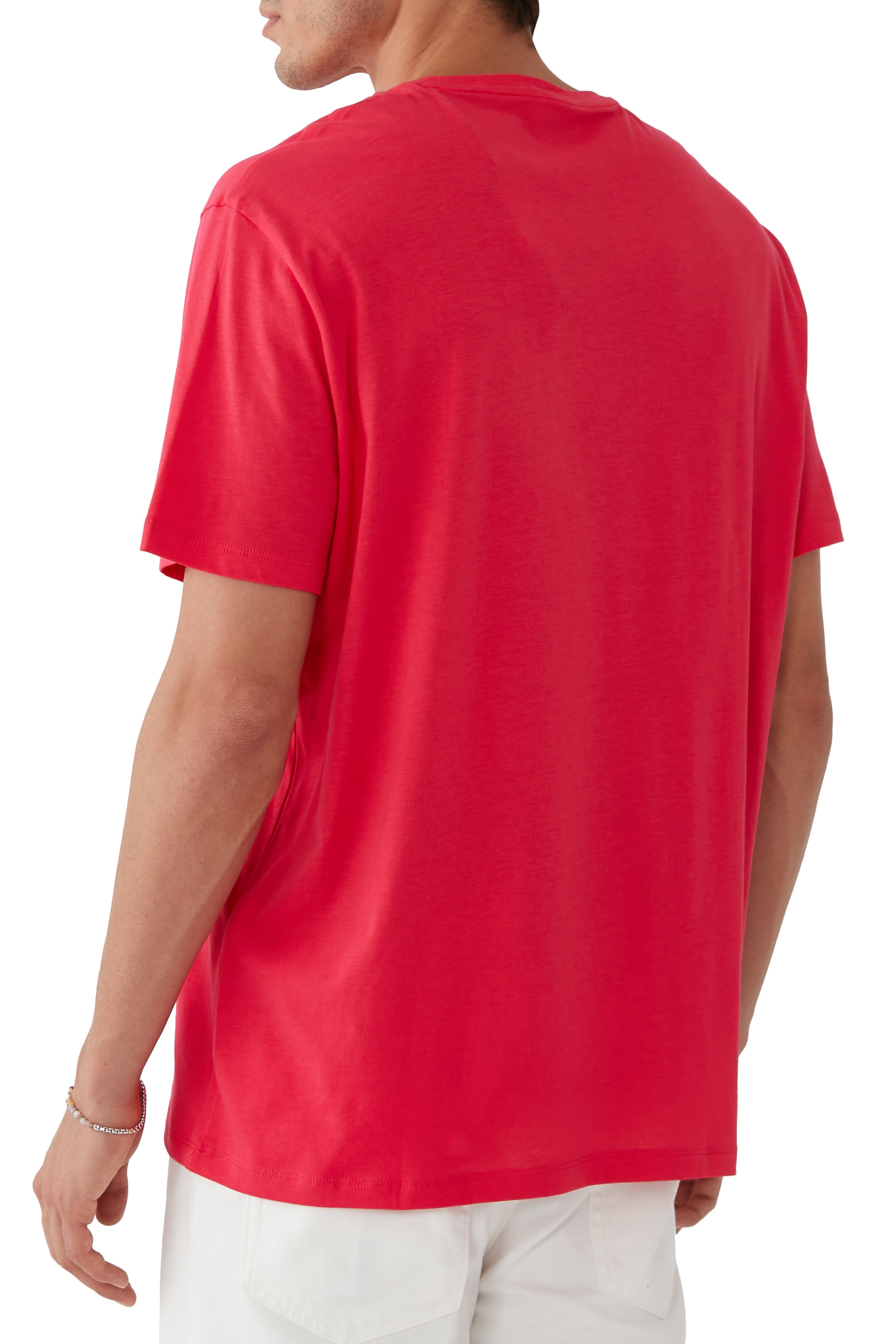 تيشيرت سامر بياقة ضيقة