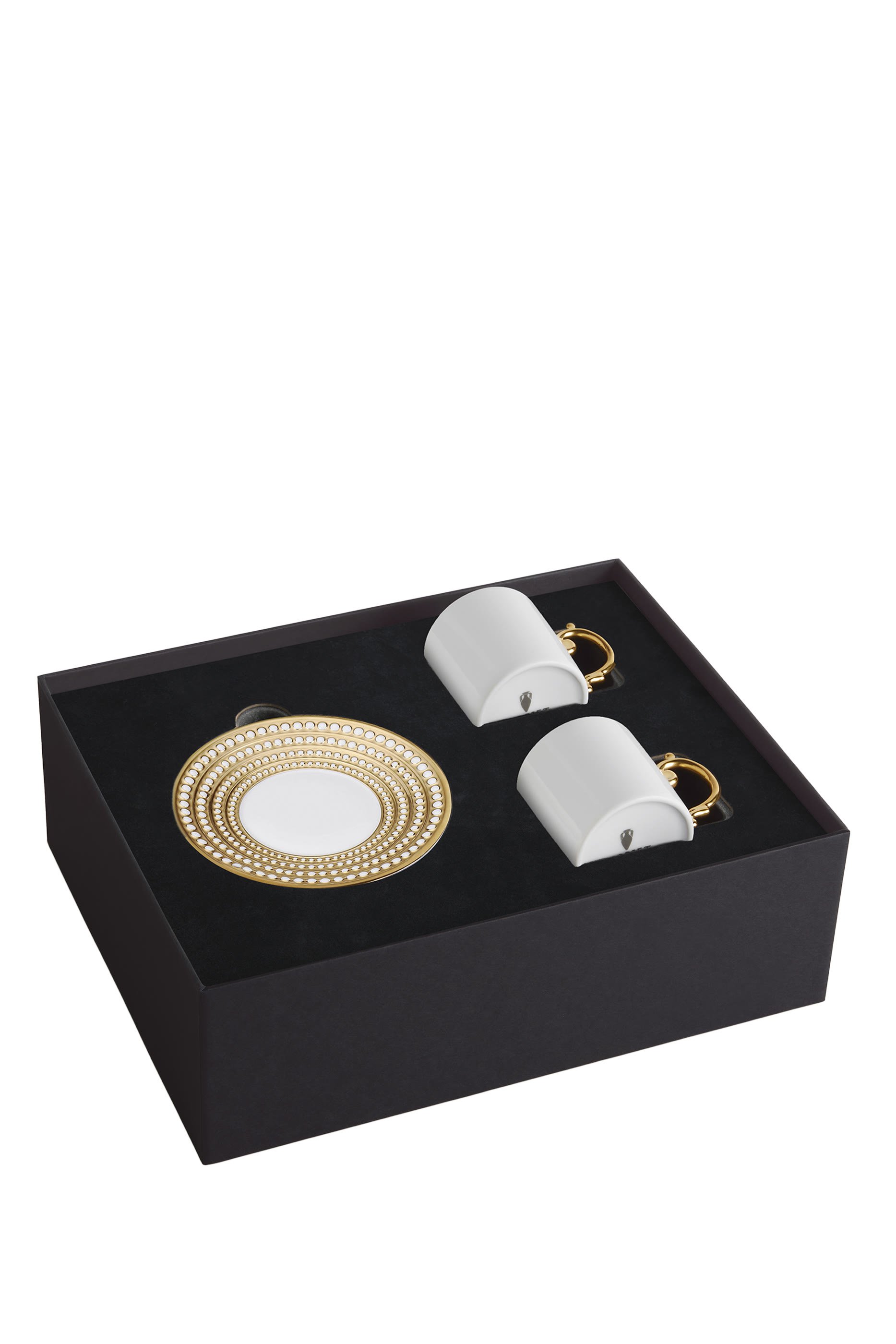 طقم فناجين وأطباق إسبريسو بيرليه، قطعتين