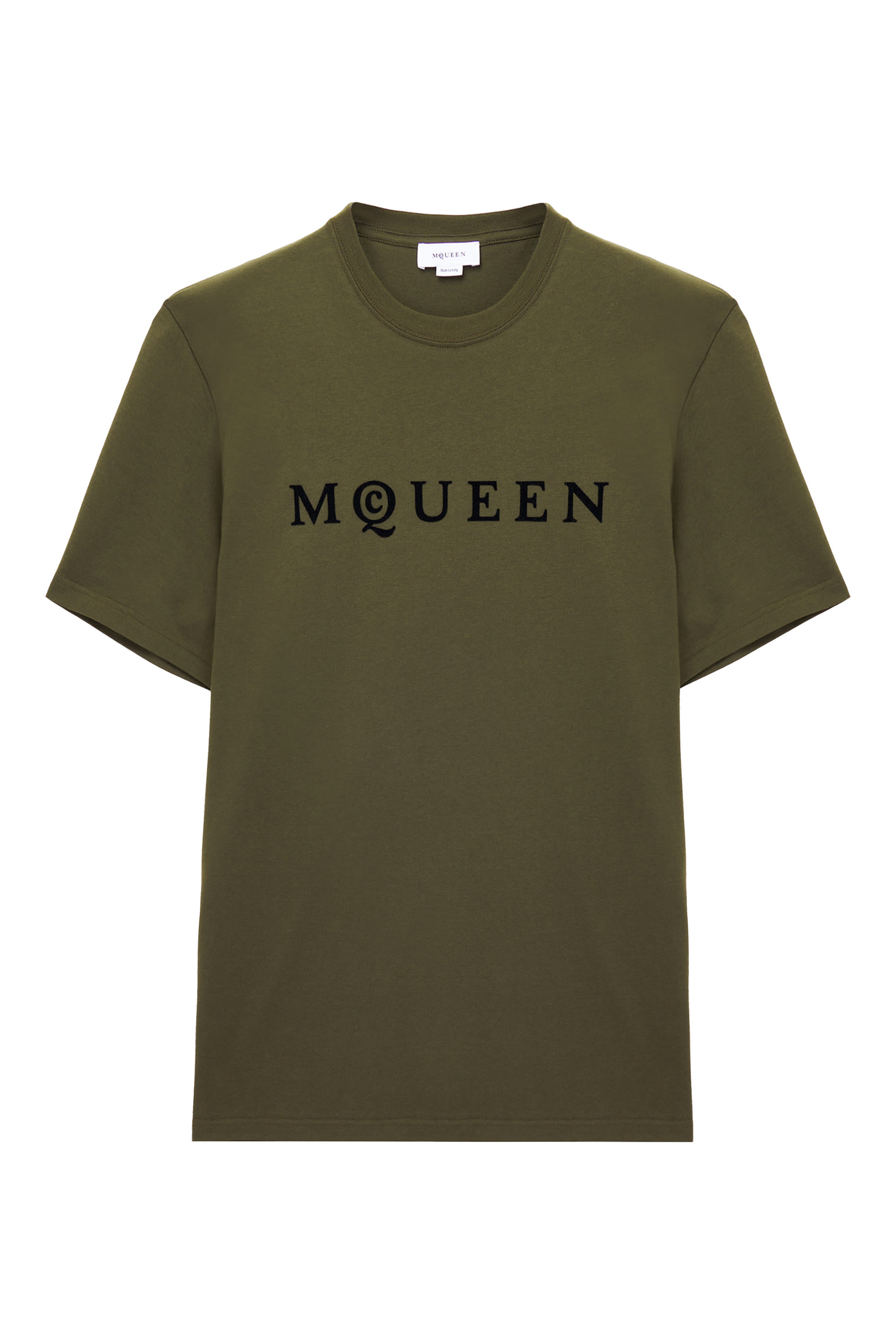 تيشيرت بشعار الماركة قطن