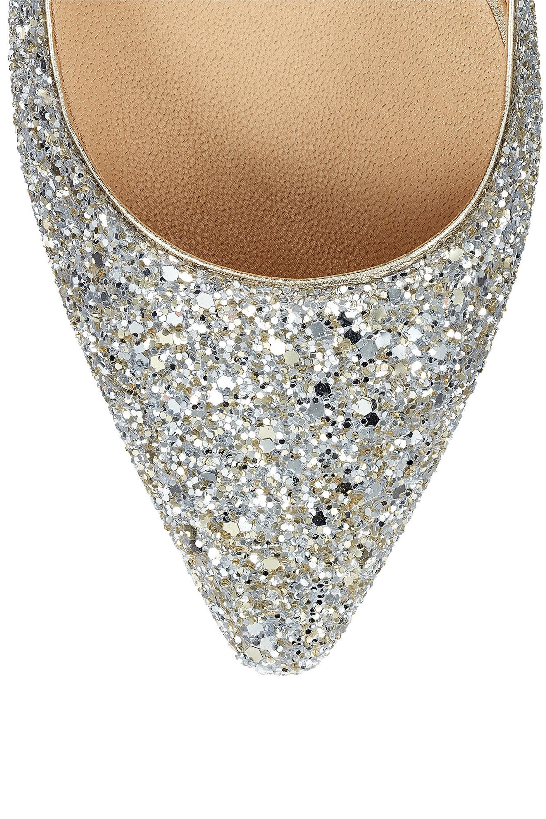 حذاء كلاسيك رومي 85 مزين بغليتر