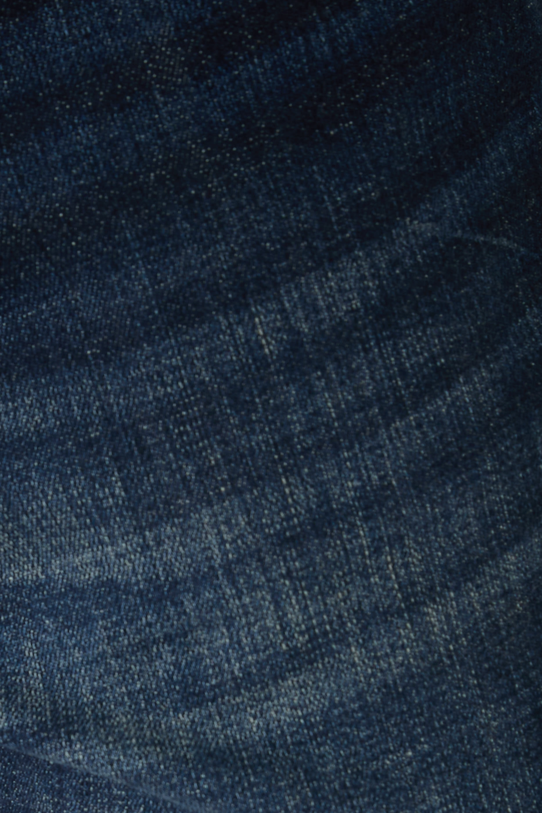 بنطال جينز بقصة ساق مستقيمة دنيم مطاطي