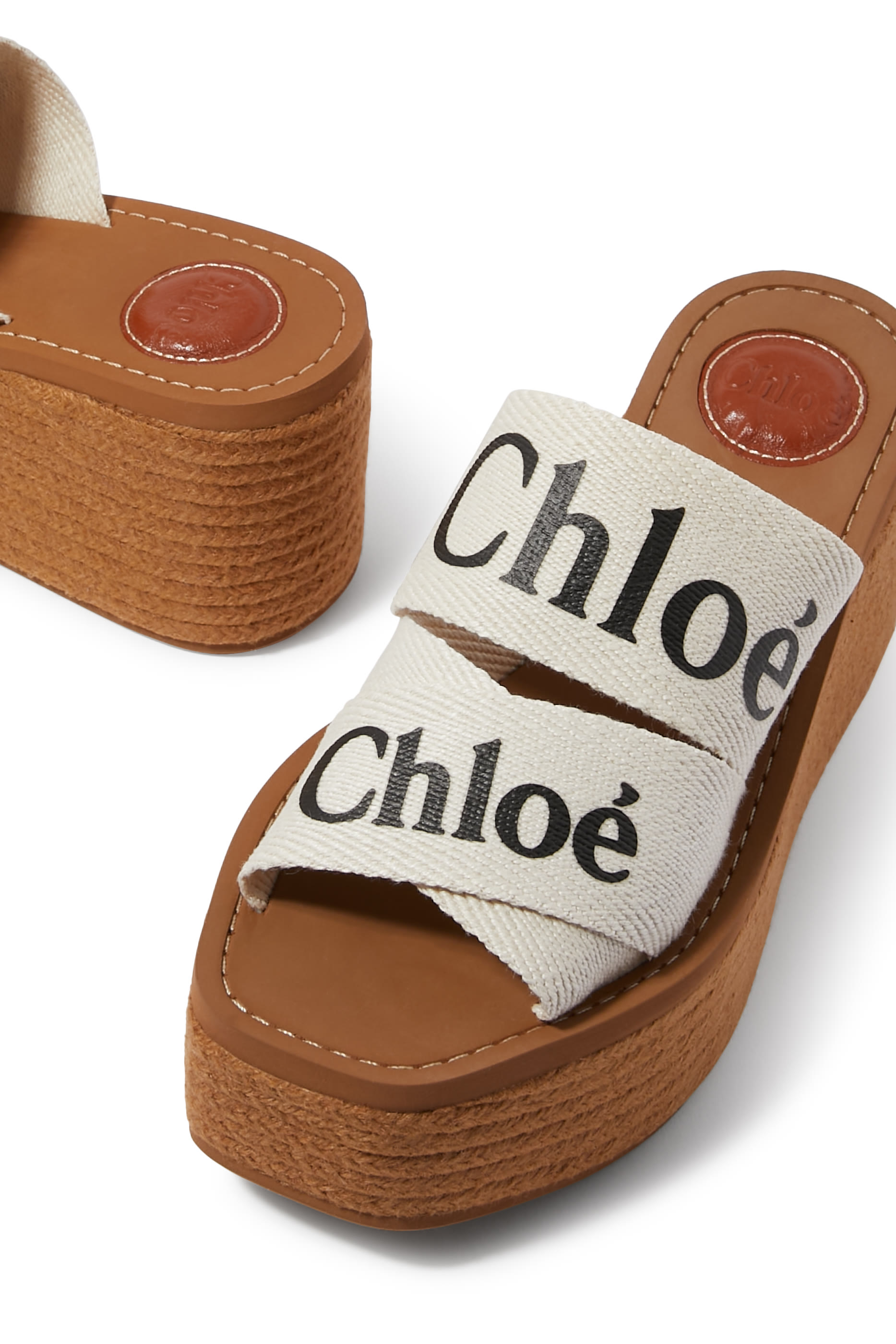 حذاء إسبادريل وودي 75 بكعب ويدج