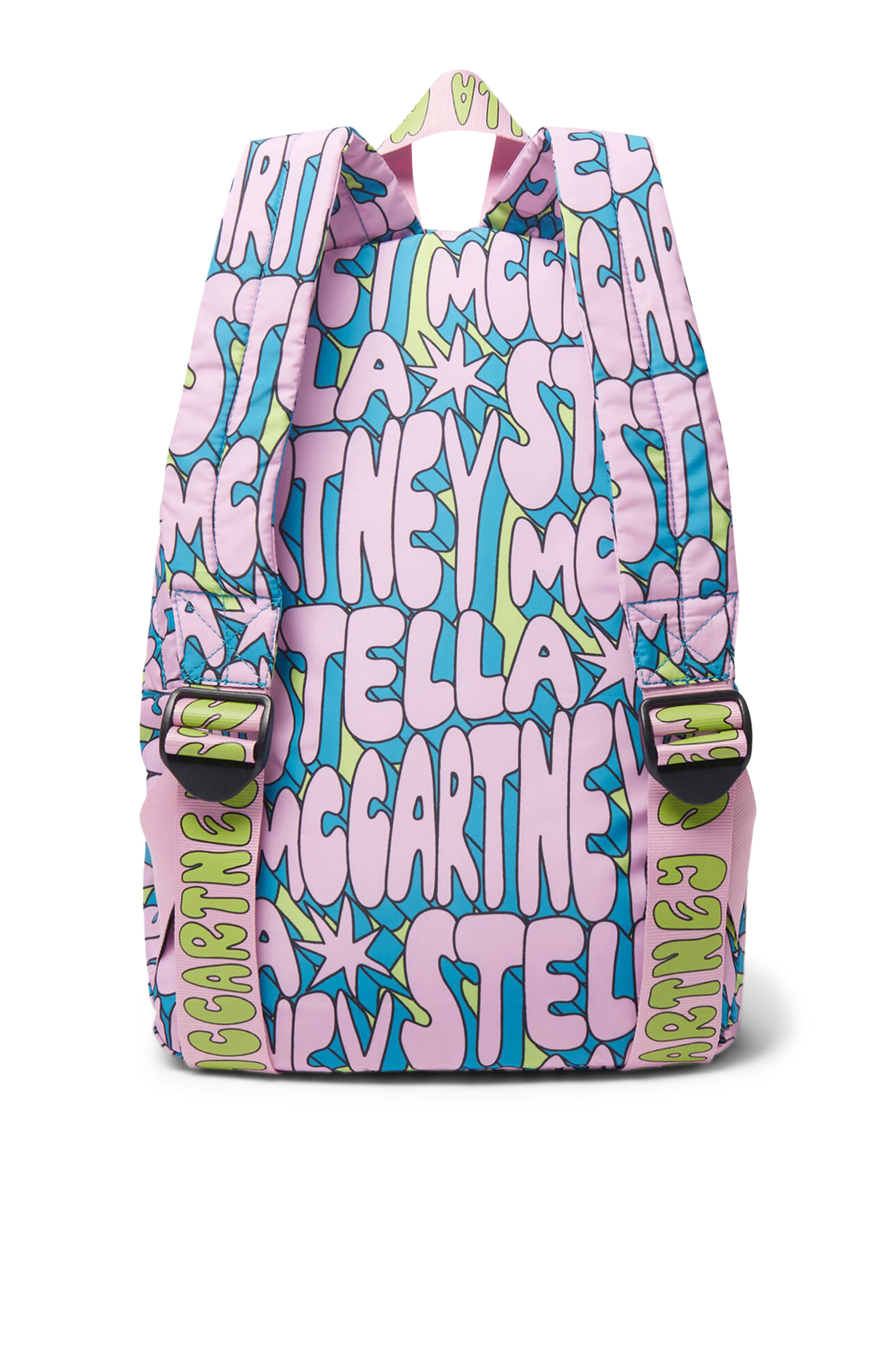 حقيبة ظهر بطبعات شعار الماركة للأطفال