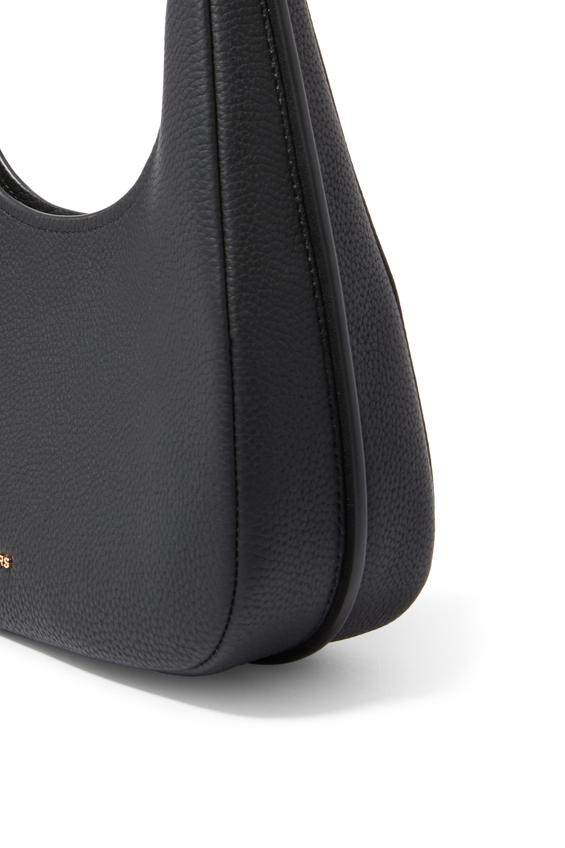 حقيبة كتف هوبو نوليتا صغيرة جلد بارز الملمس