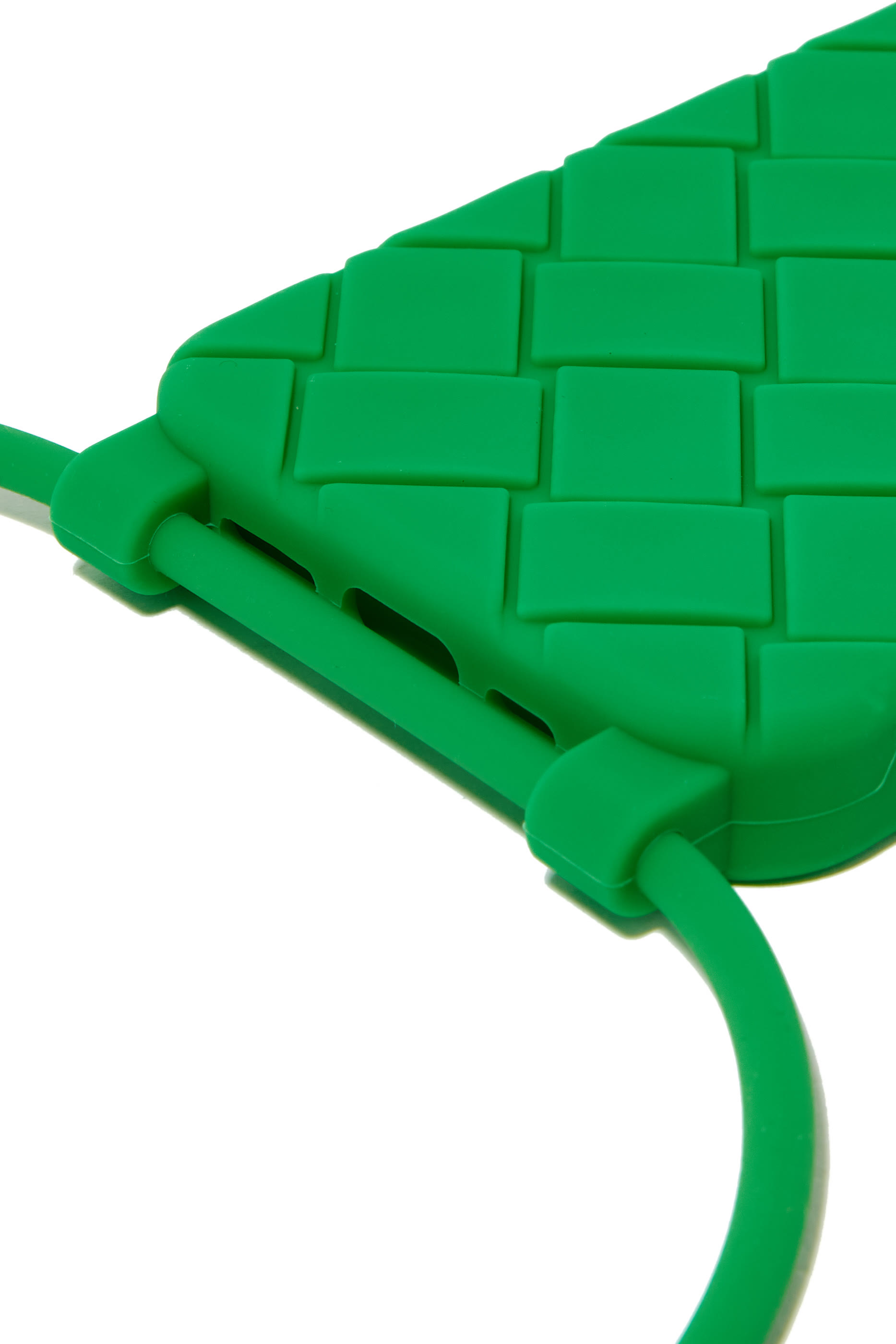 حافظة هاتف آيفون 14 برو بتصميم مجدول بحمالة