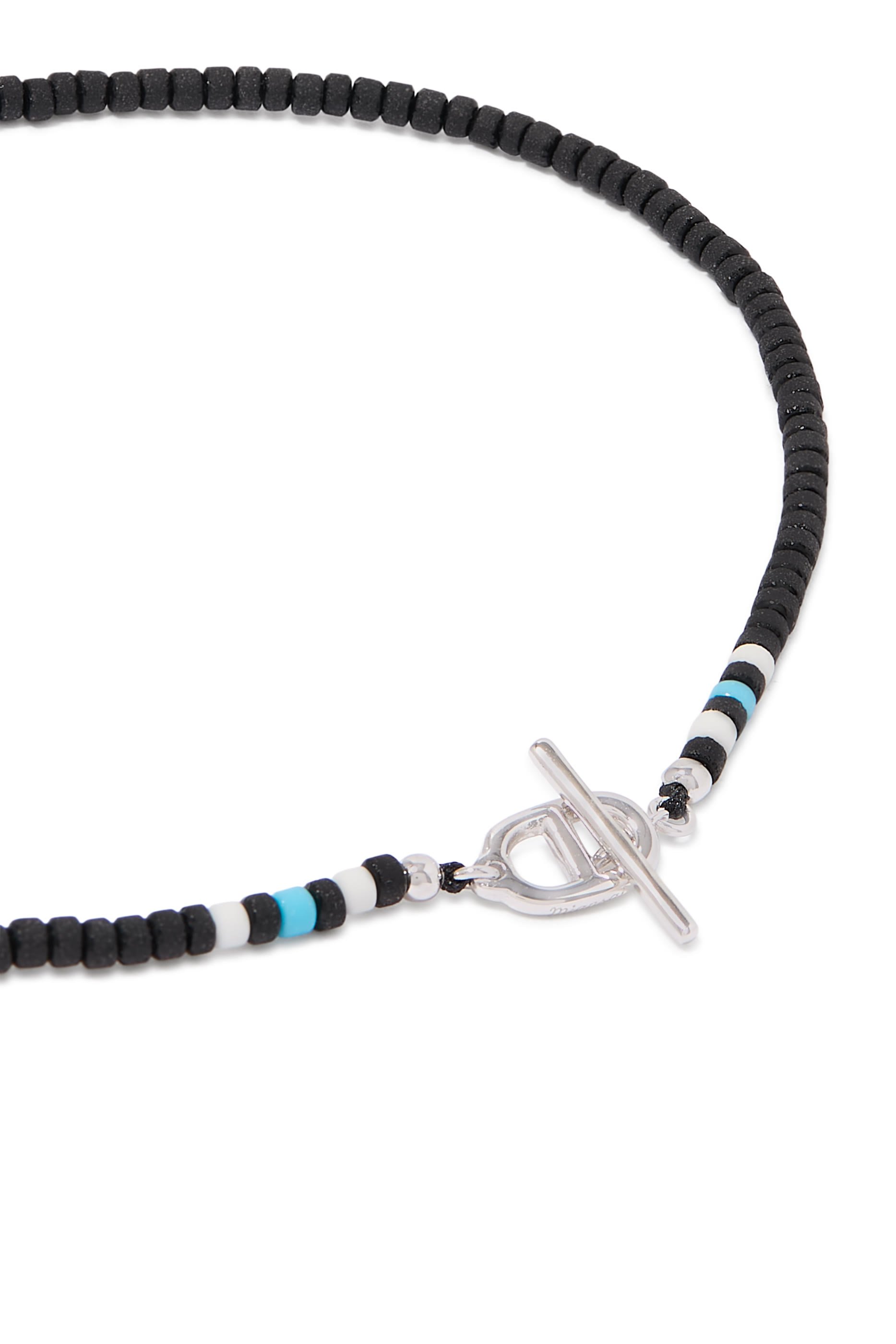 سوار آفي، فضة إسترلينية وخرز هيشي أسود