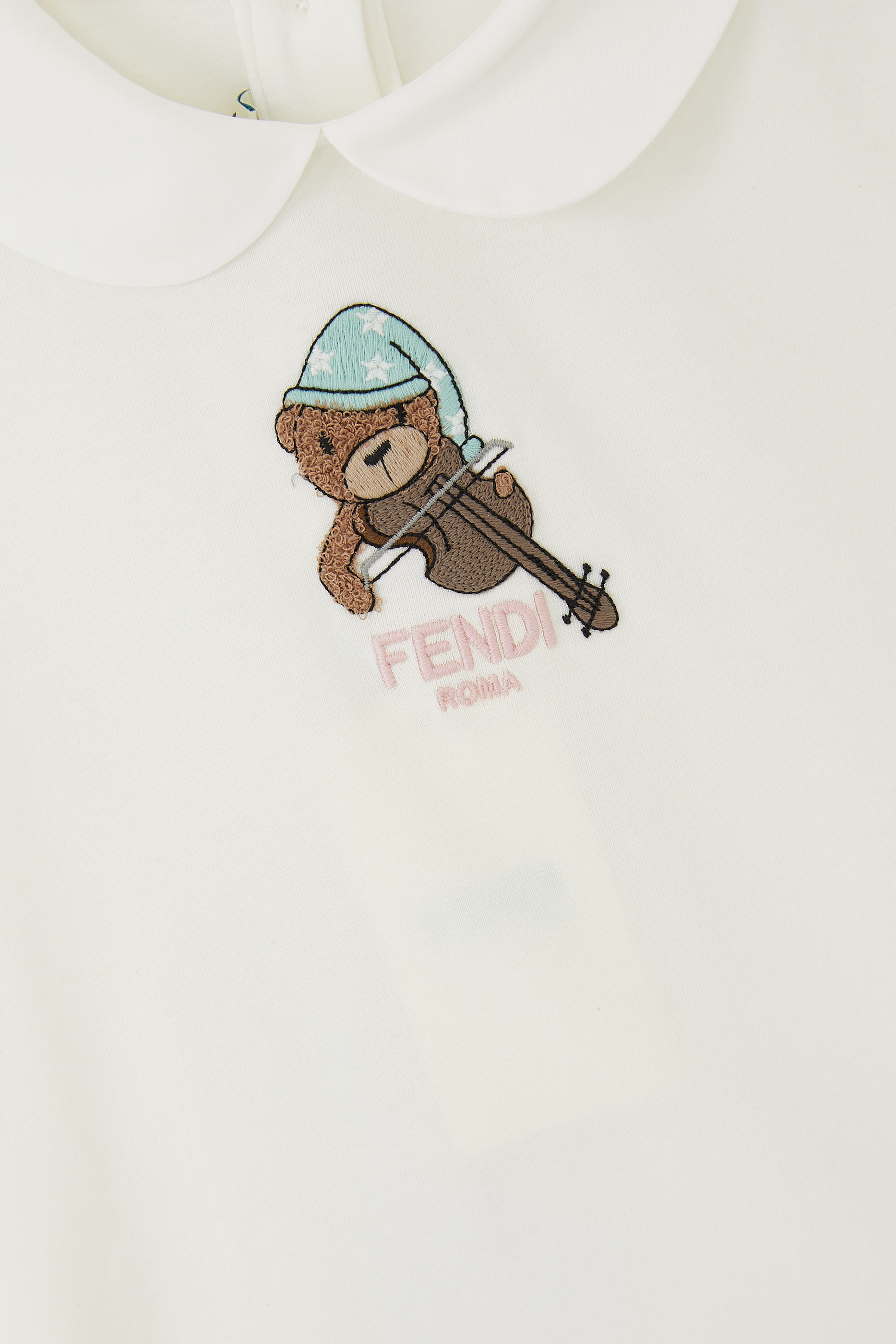 تيشيرت مطرز للأطفال قطن