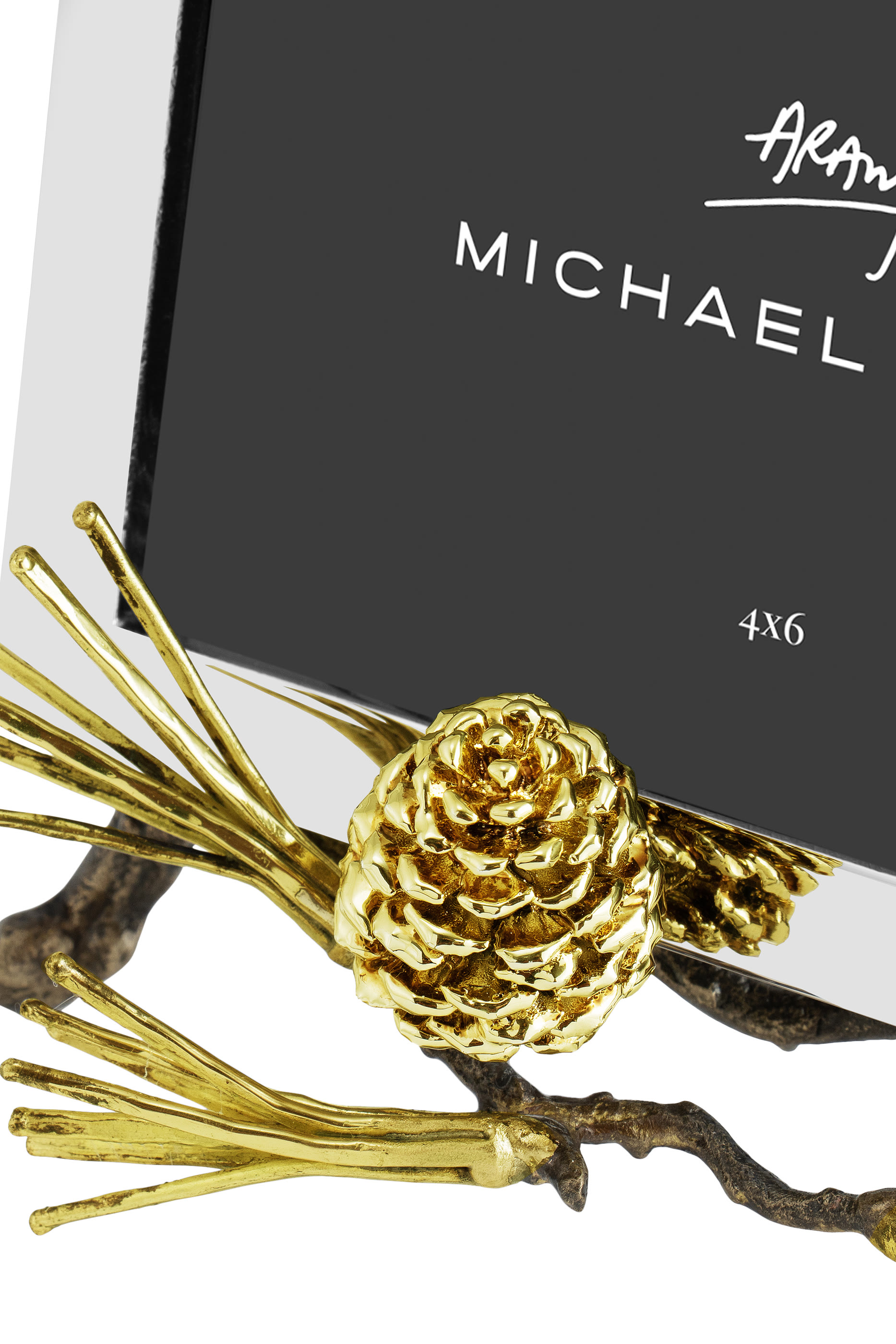 إطار صور مزين بالصنوبر 4 &times; 6 