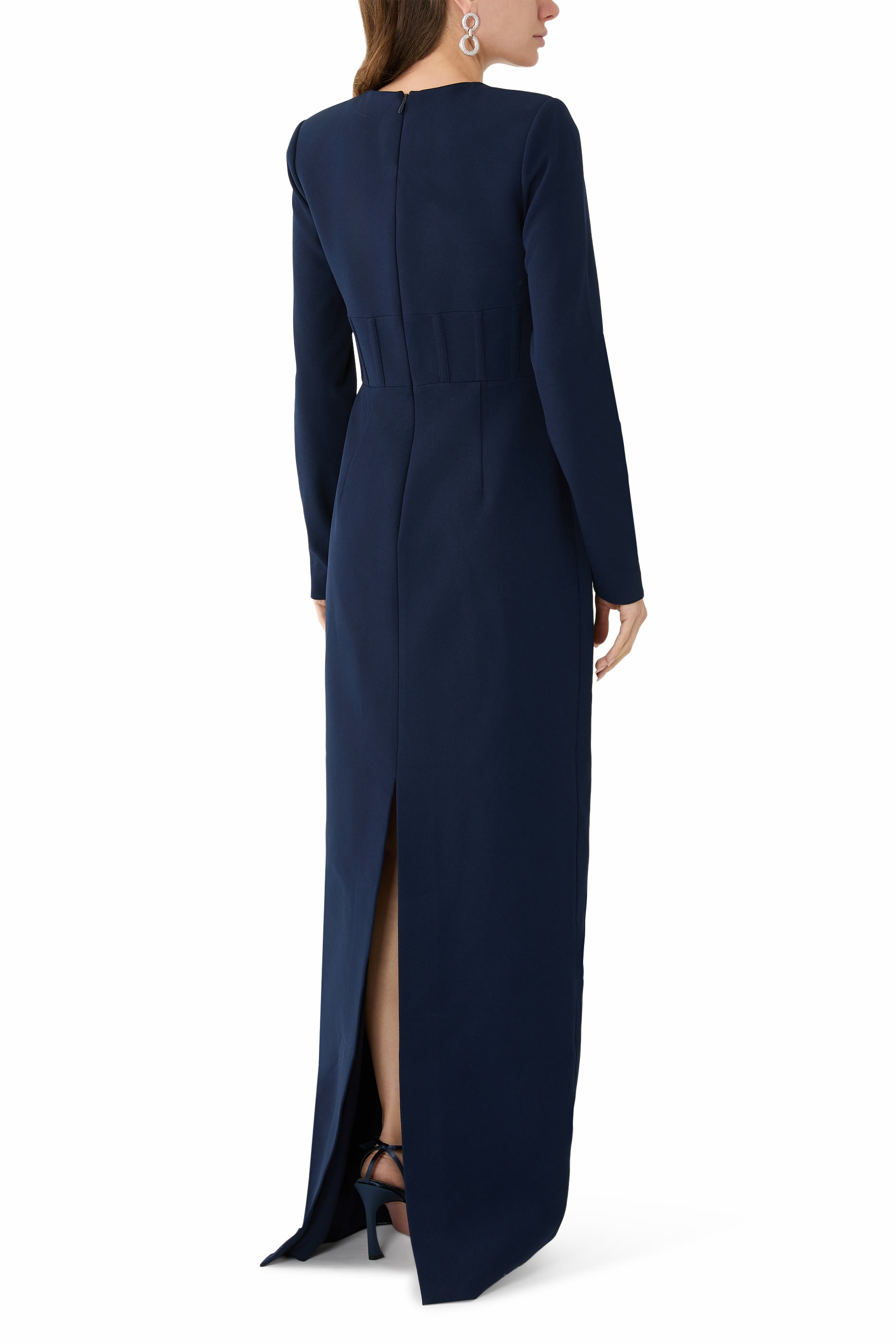 فستان سهرة نيمي