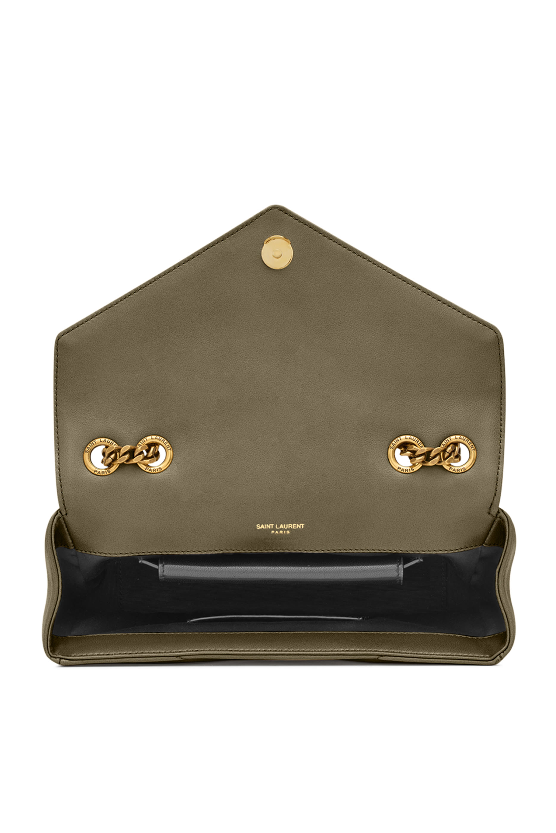 حقيبة يد لولو صغيرة جلد حمل مبطن