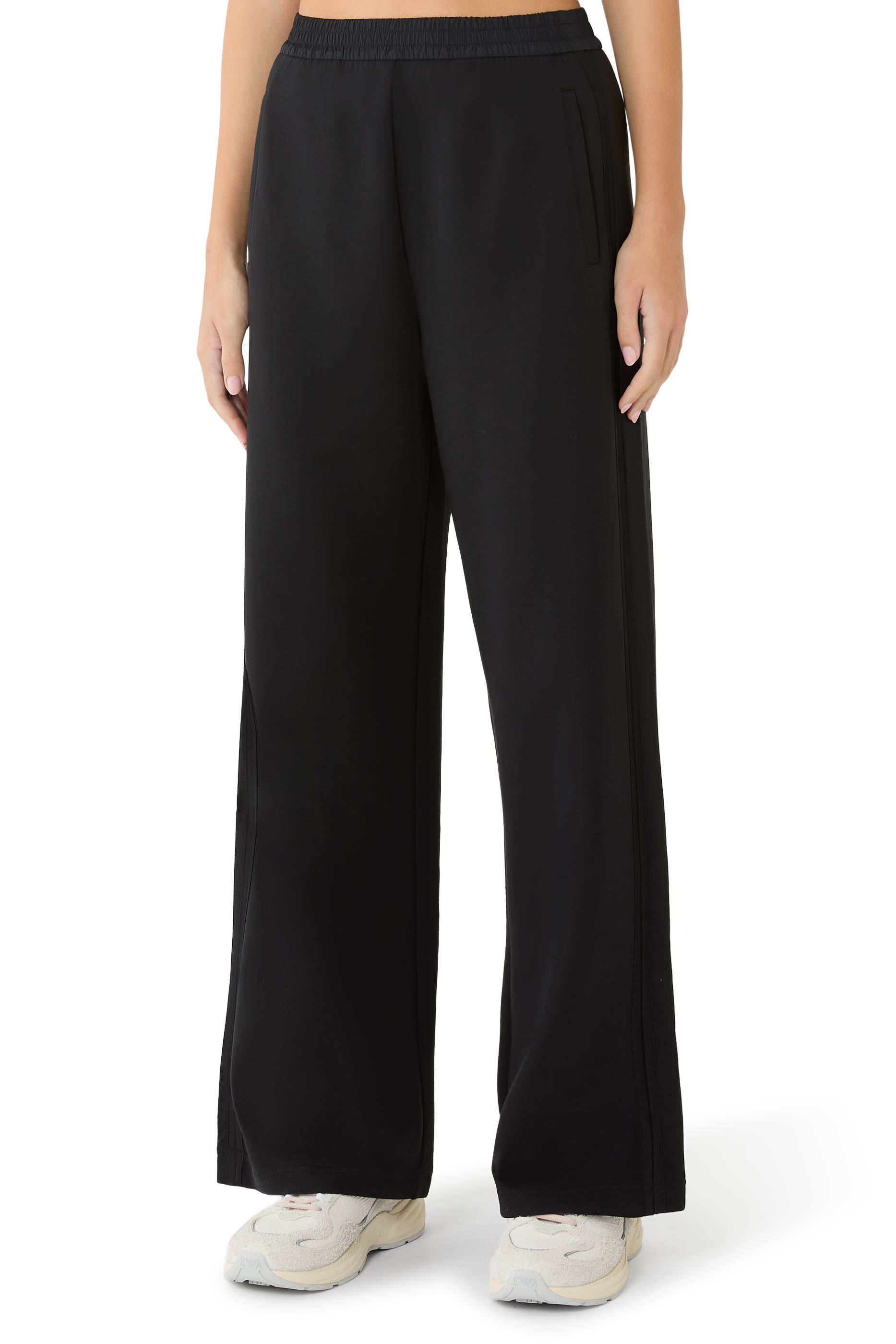 Double Jersey Elasticated Waistband Joggers 