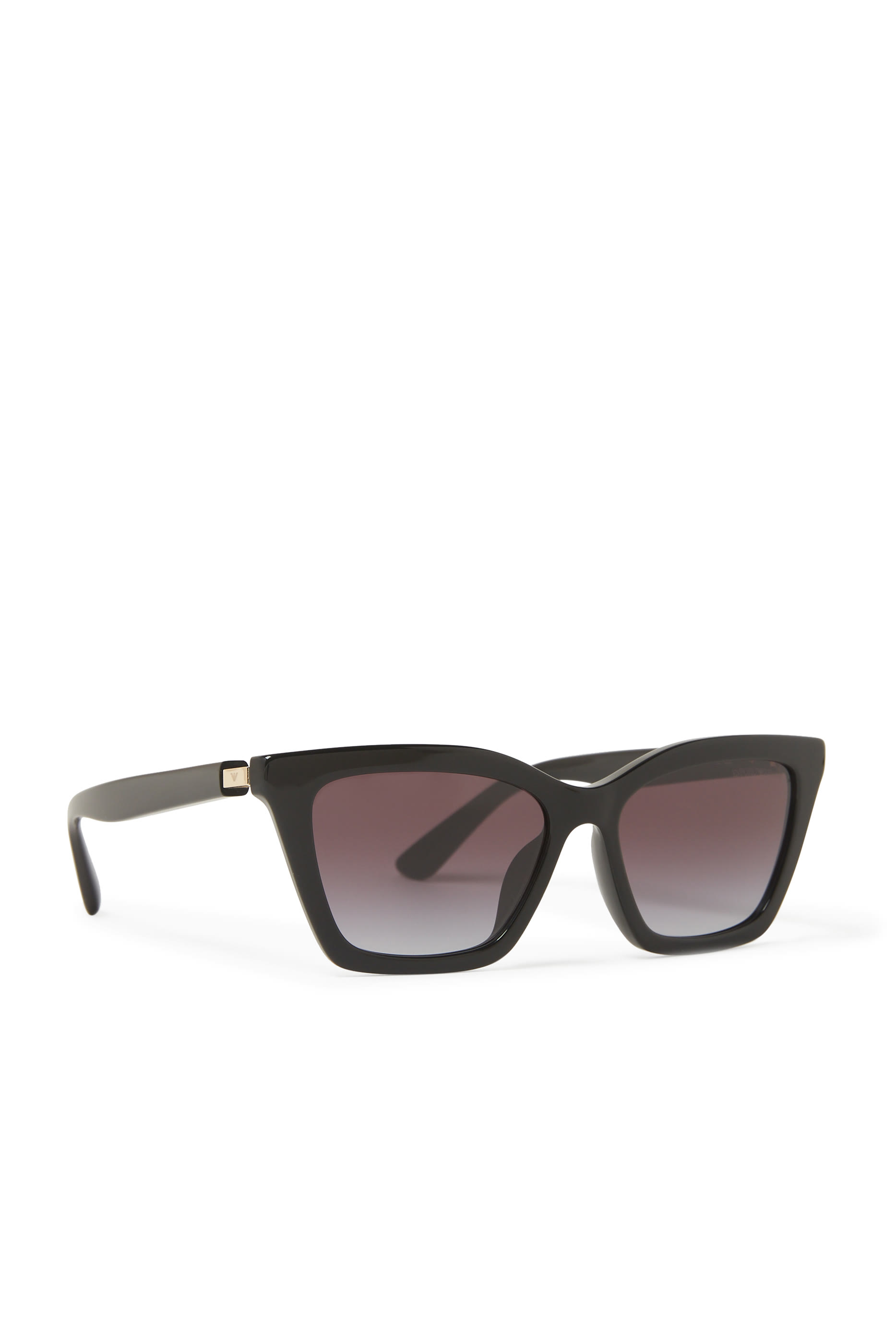 نظارة شمسية بتصميم فراشة بشعار الماركة