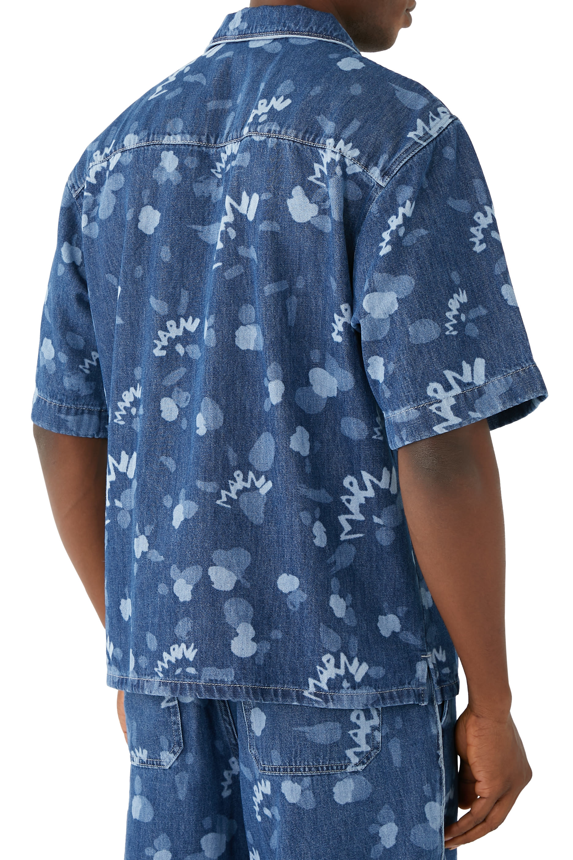 قميص بولينج دنيم