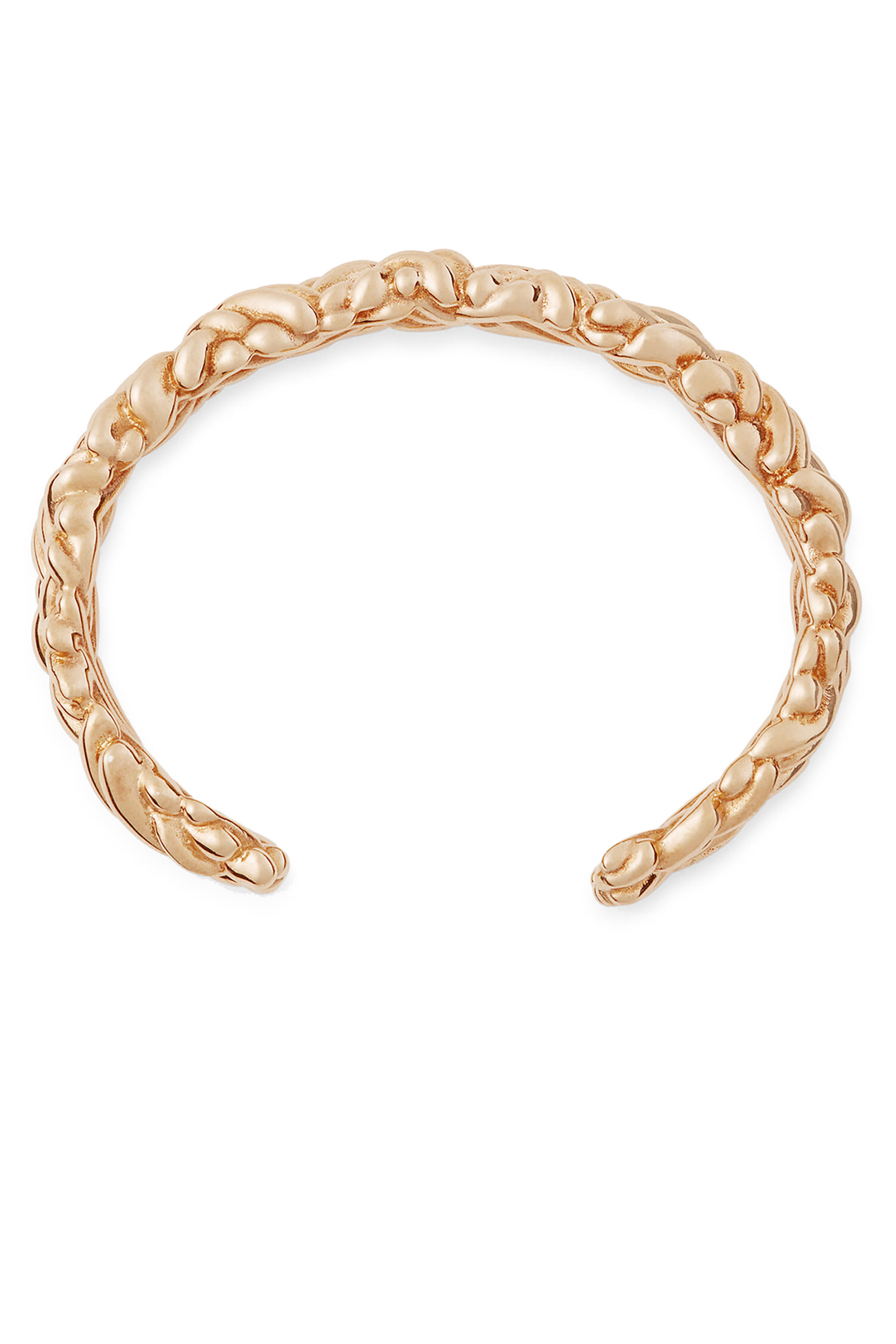 سوار مفتوح رفيع بالتصميم المجدول