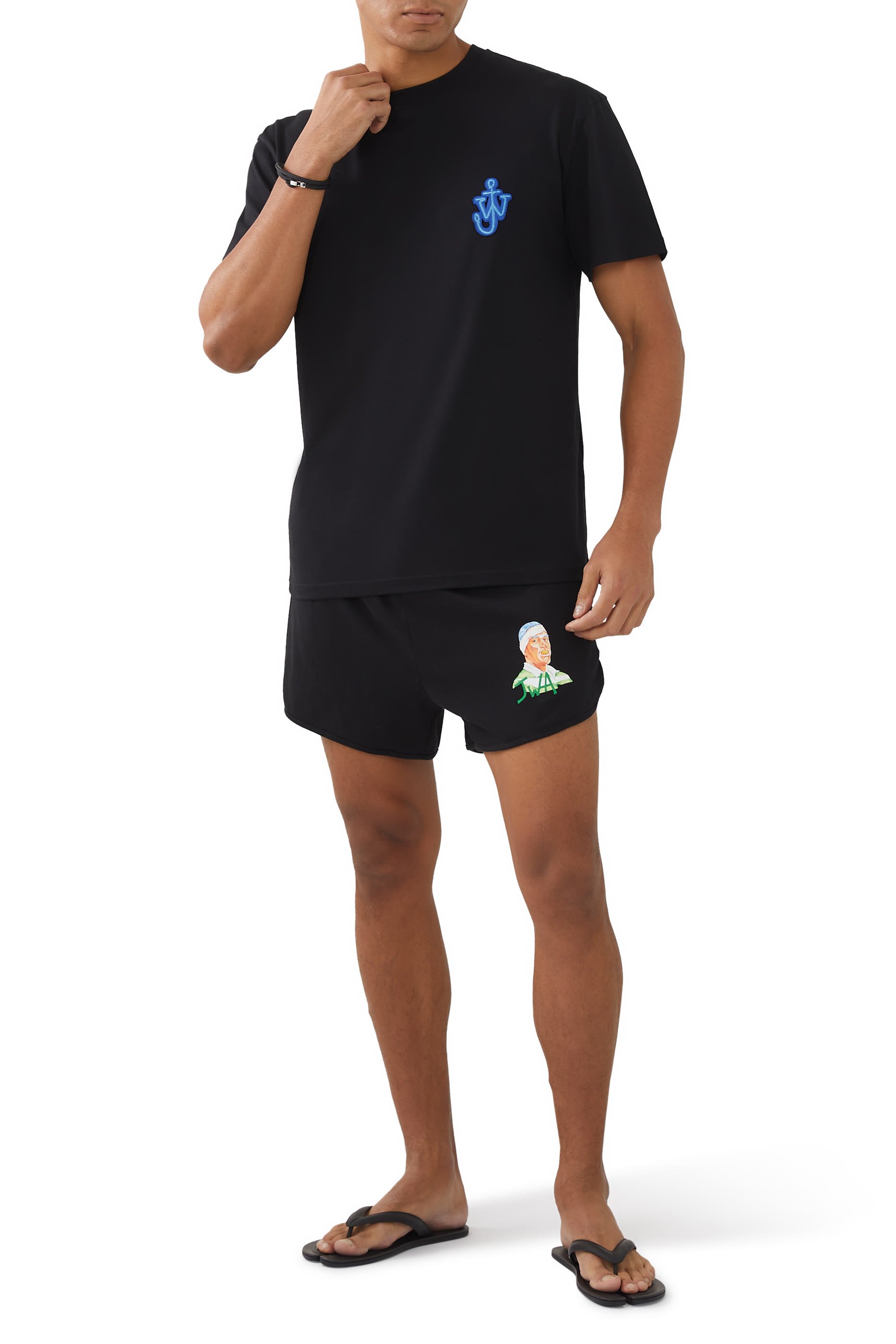 تيشيرت برقعة شعار المرساة