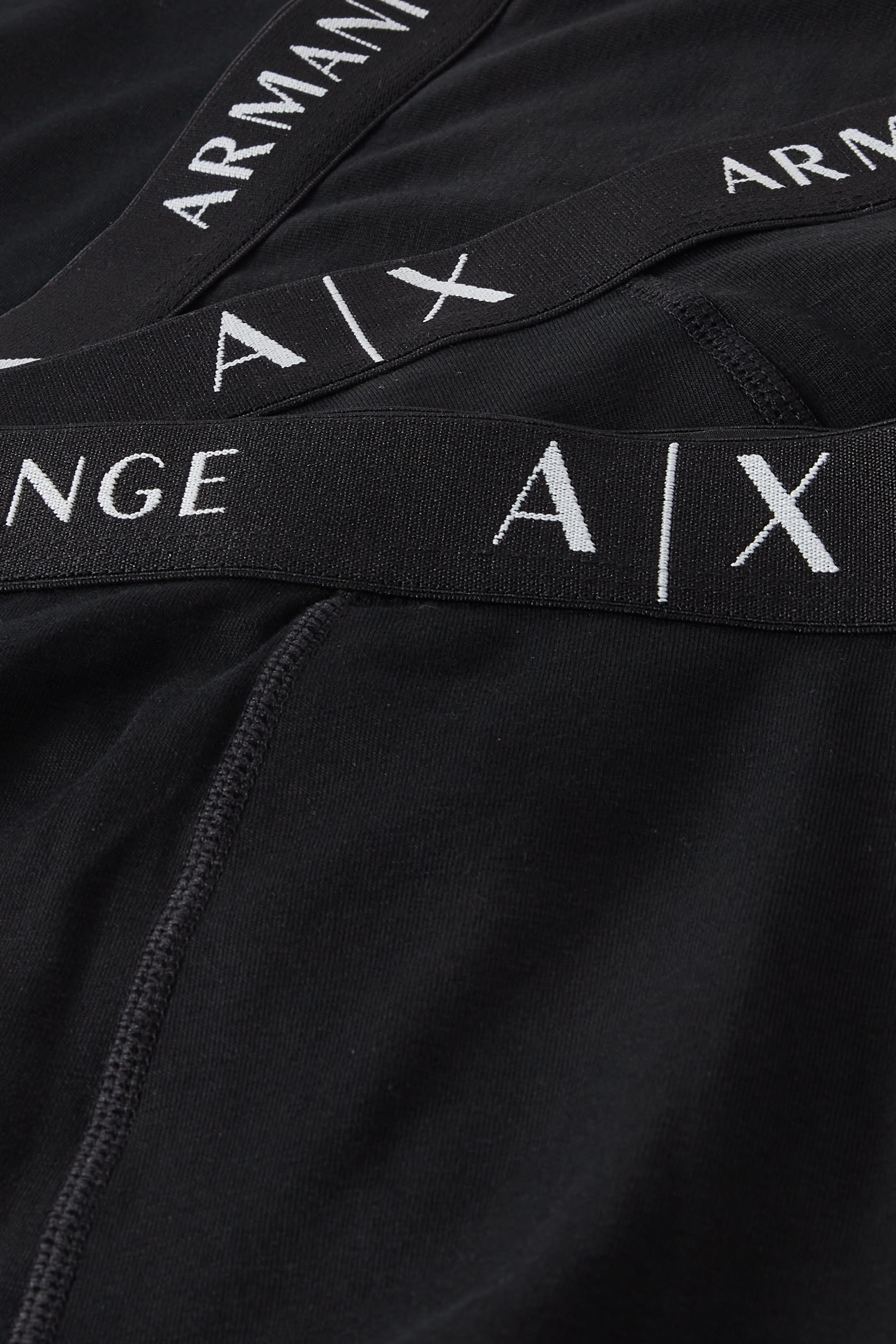 طقم سروال داخلي بشعار الماركة، 3 قطع