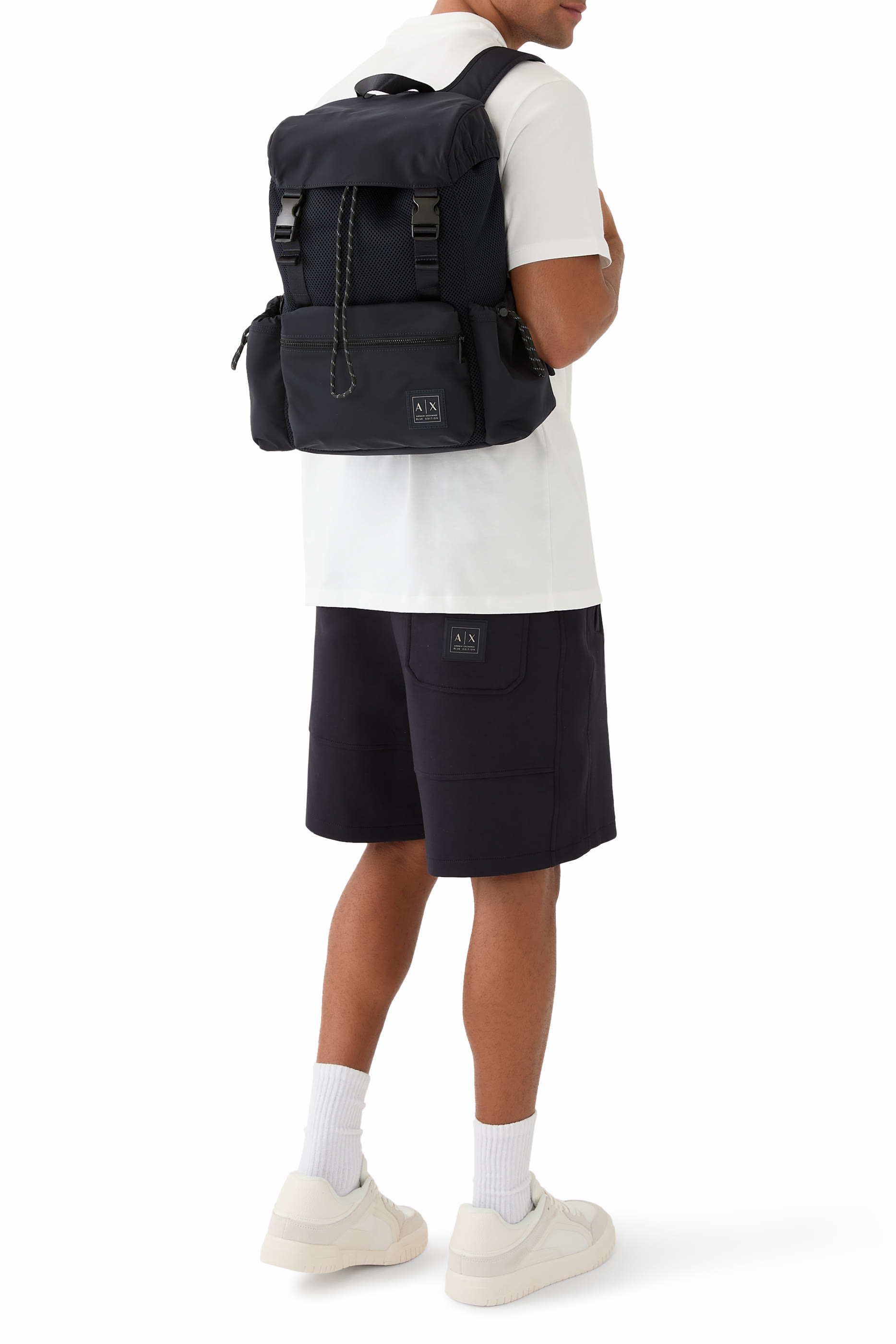 حقيبة ظهر نايلون وقنب من مجموعة بلو إيديشن