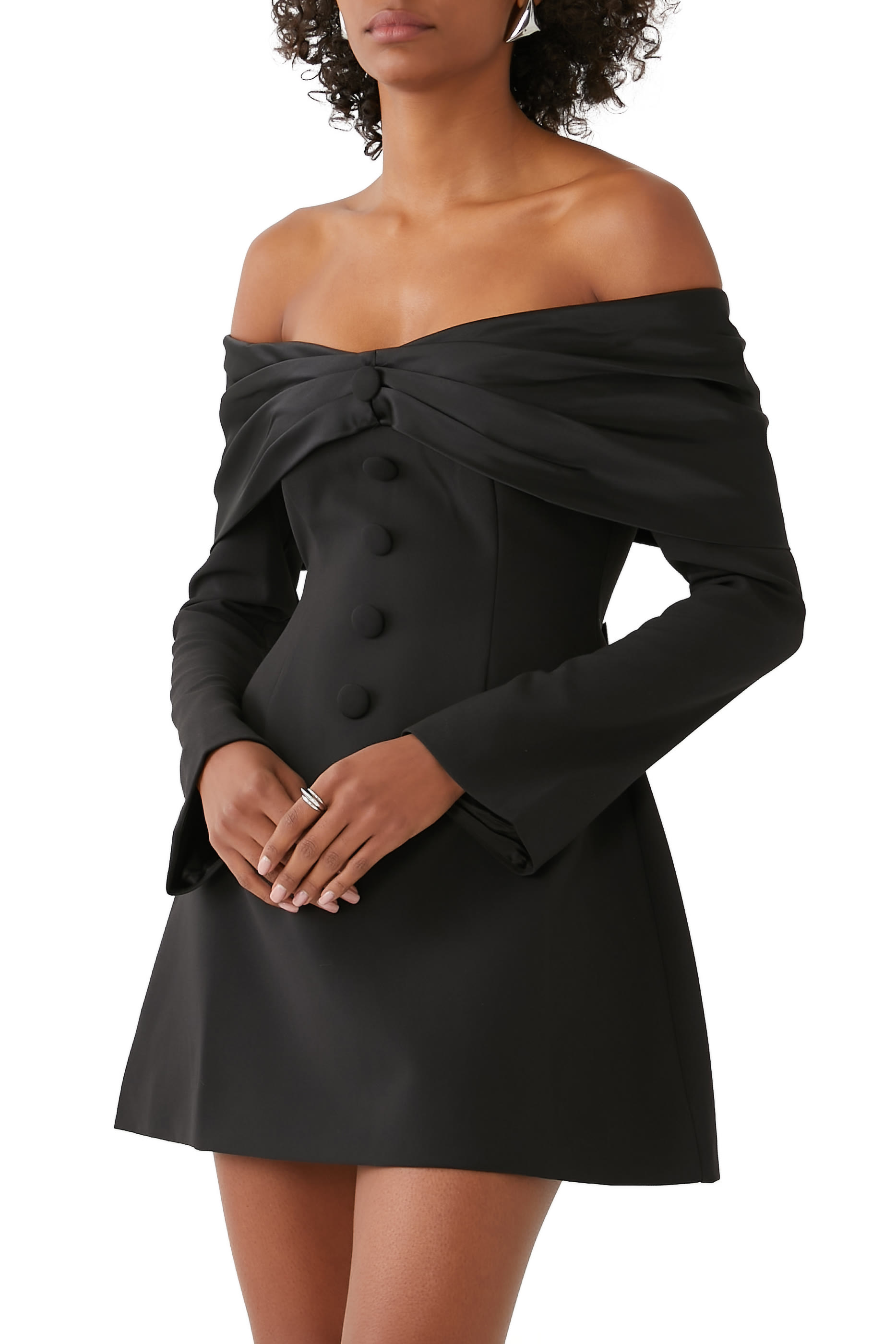 فستان قصير ألتميت ميوس بربطة فيونكة