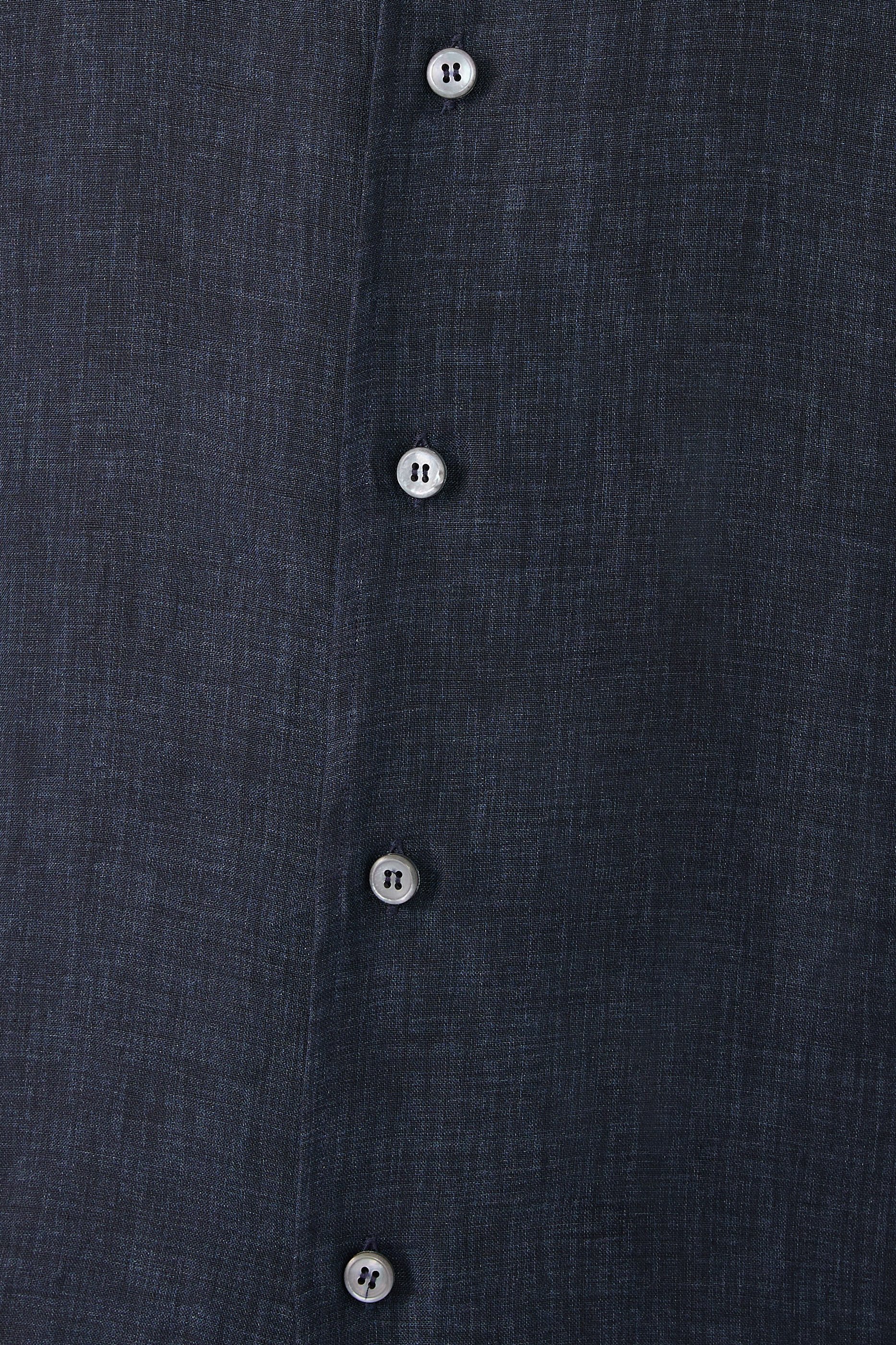 قميص بأكمام قصيرة كتان