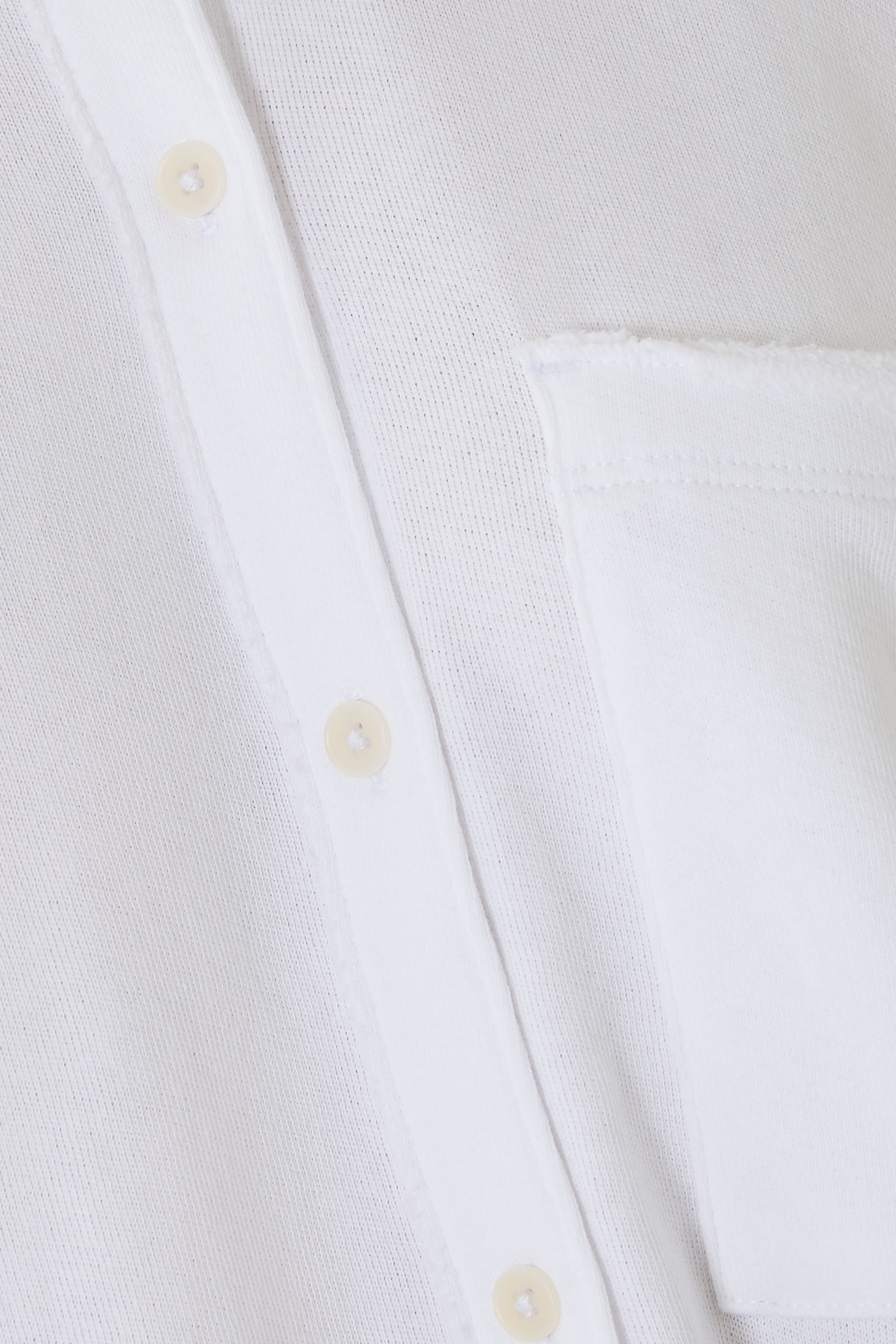 قميص بياقة كلاسيكية قطن عضوي تيري خفيف 