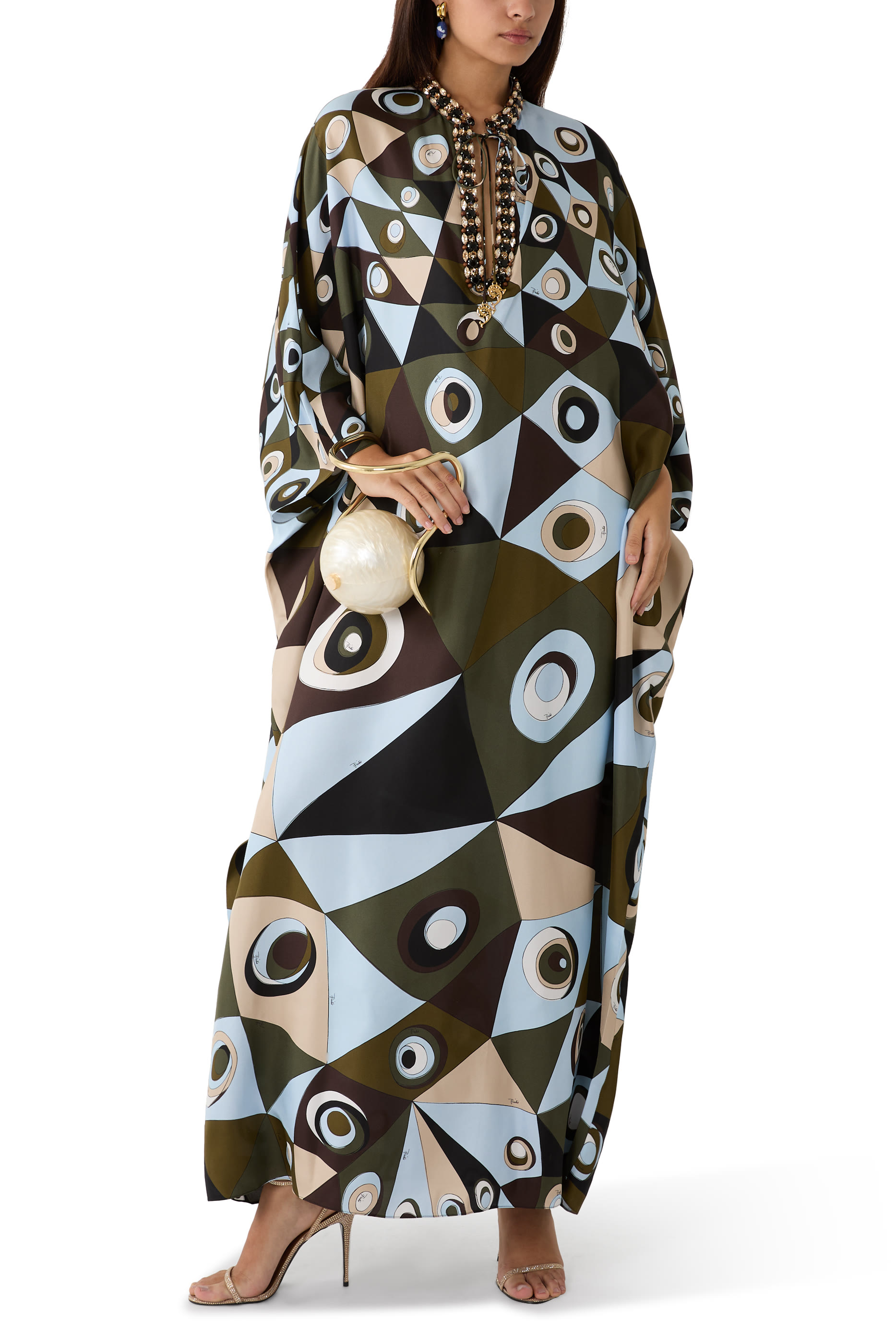 قفطان بنقشة أوتشي حرير