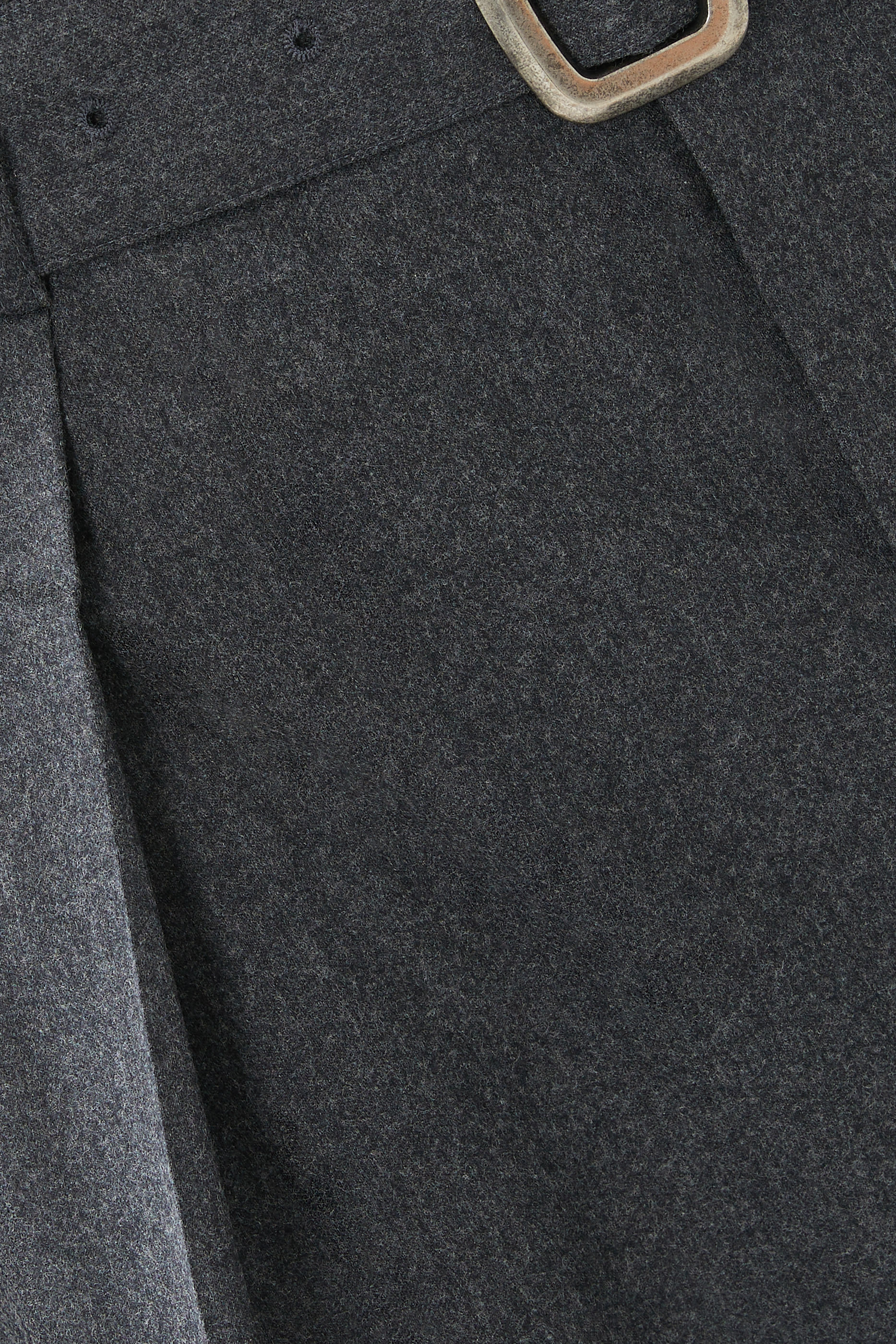 بنطال بقصة ساق واسعة صوف