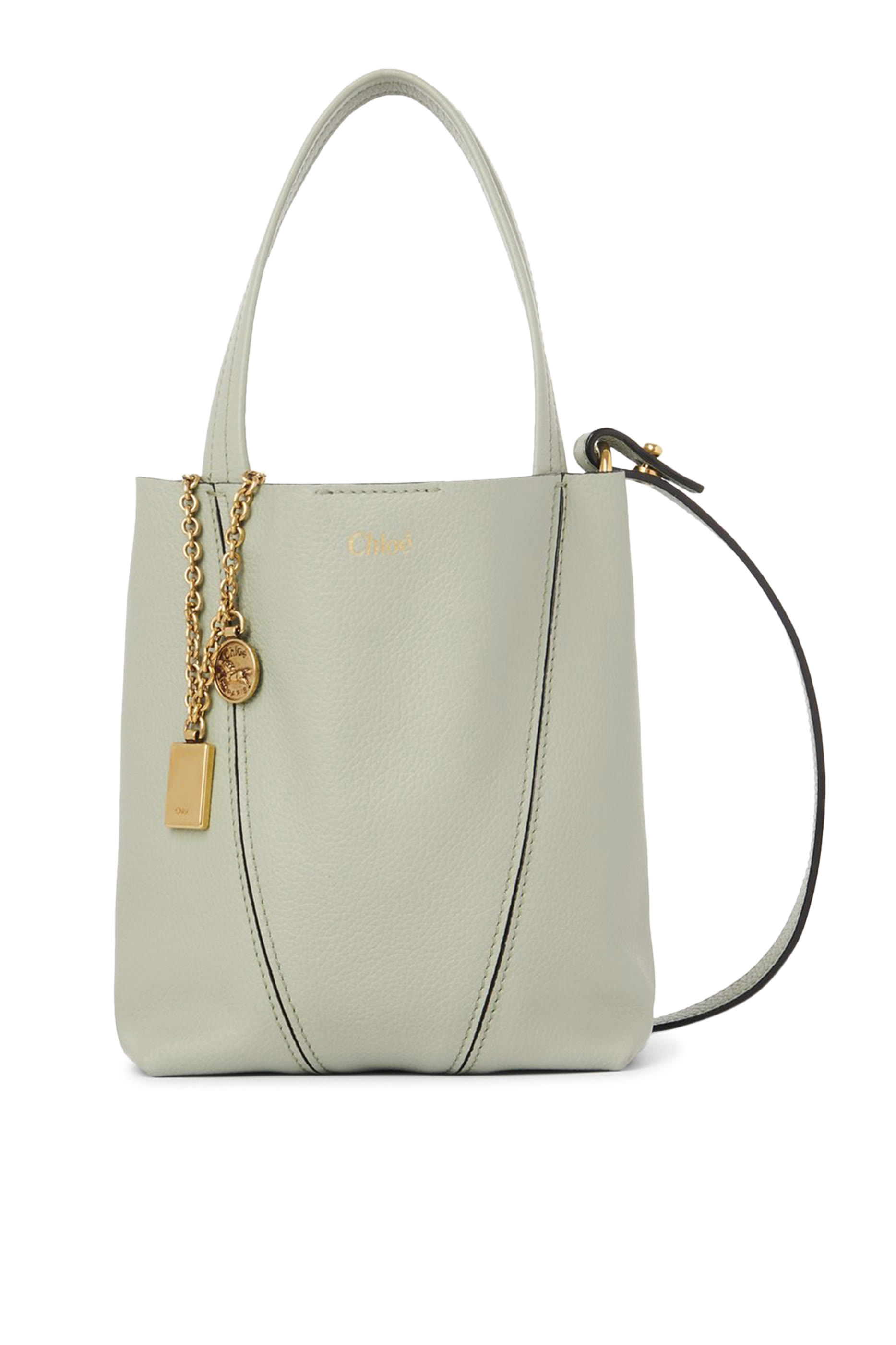 حقيبة يد سبين صغيرة جلد بارز الملمس