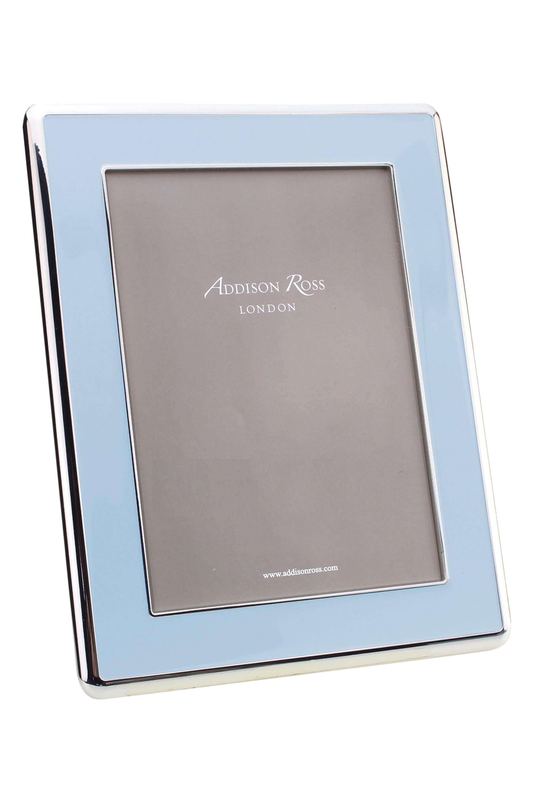 إطار صور مينا بطلاء فضي وتفاصيل مقوسة 4x6