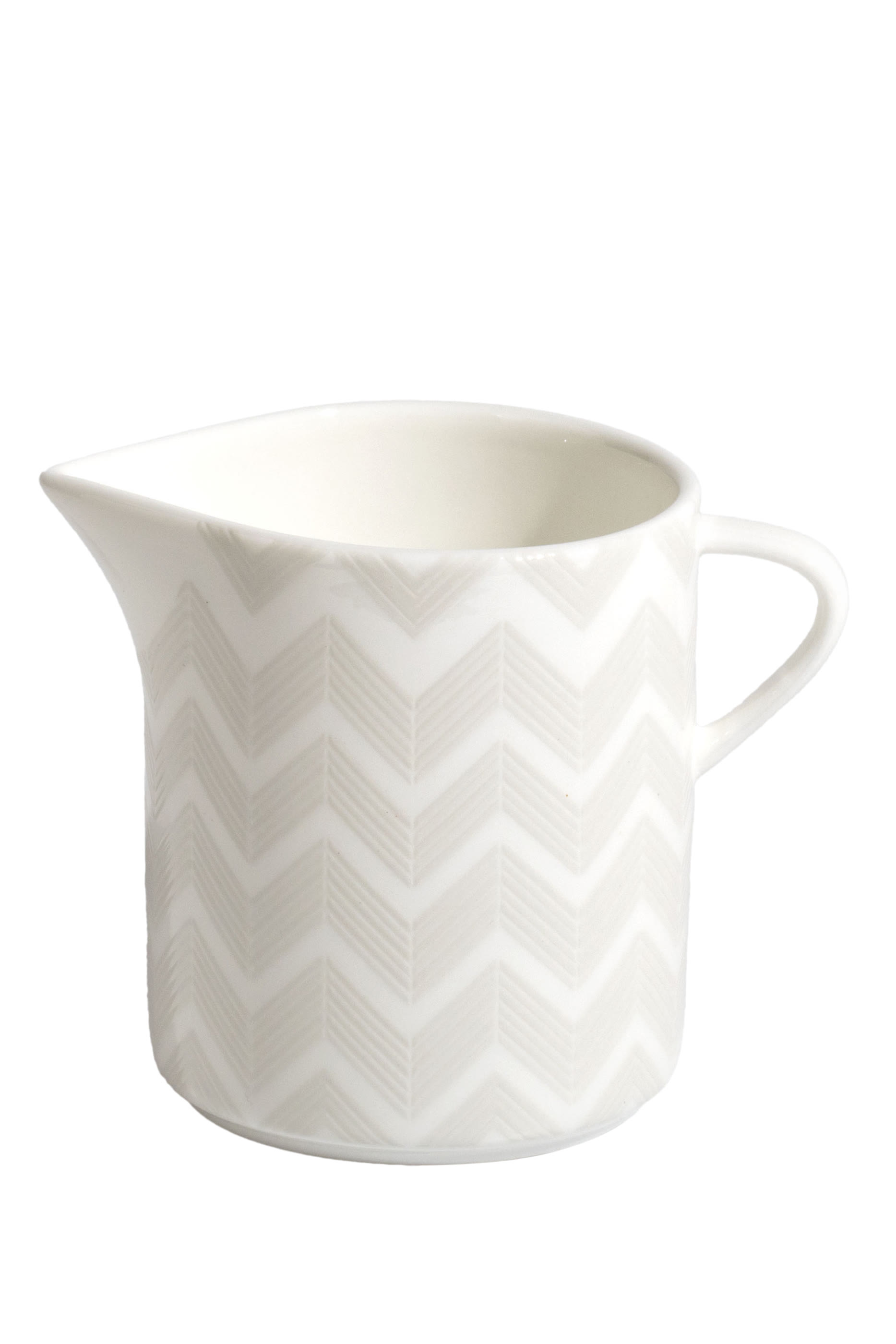 إبريق كريمر بنقشة متعرجة