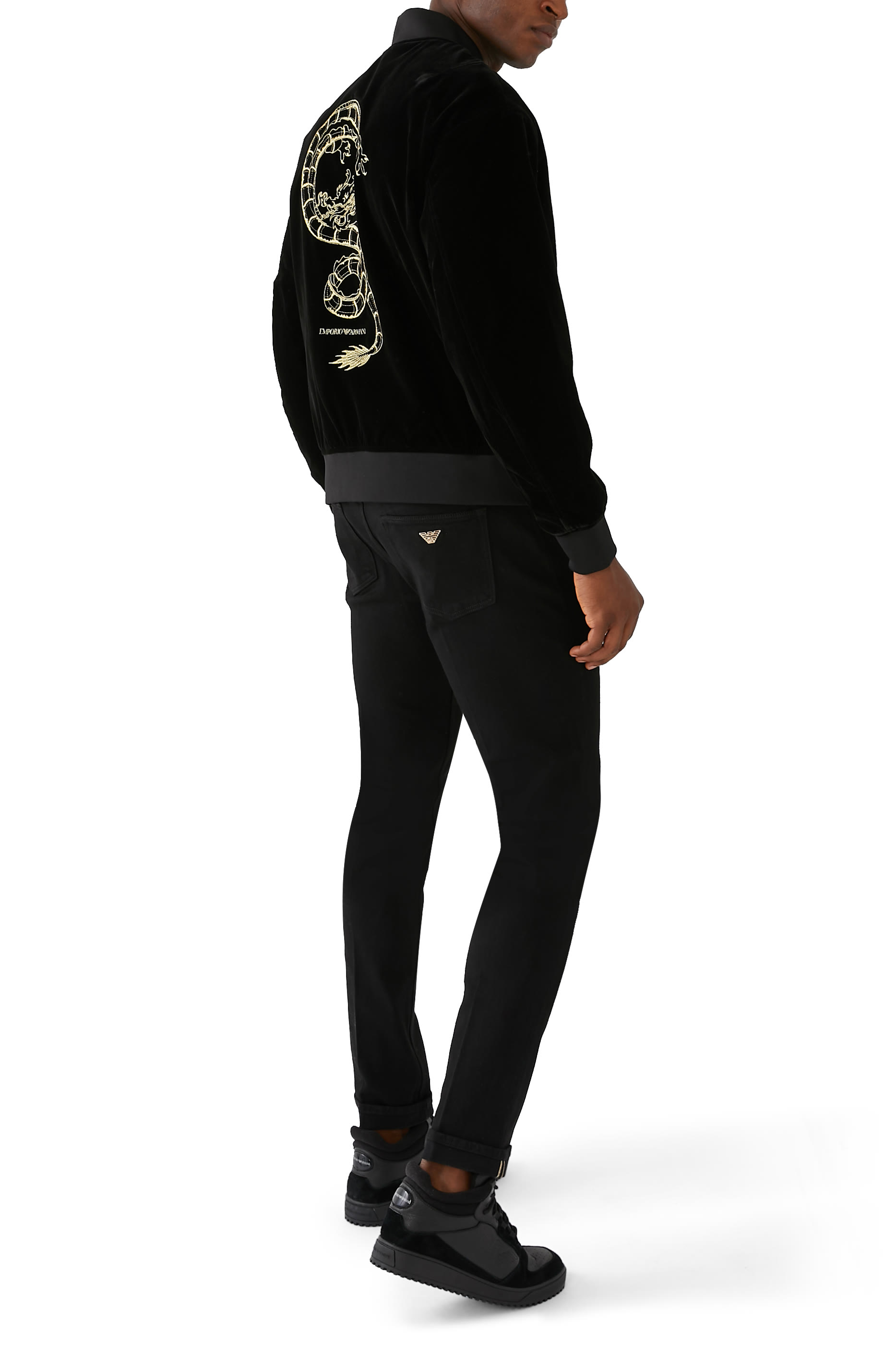 جاكيت بومبر يير اوف ذا دراجون بتصميم وجهين