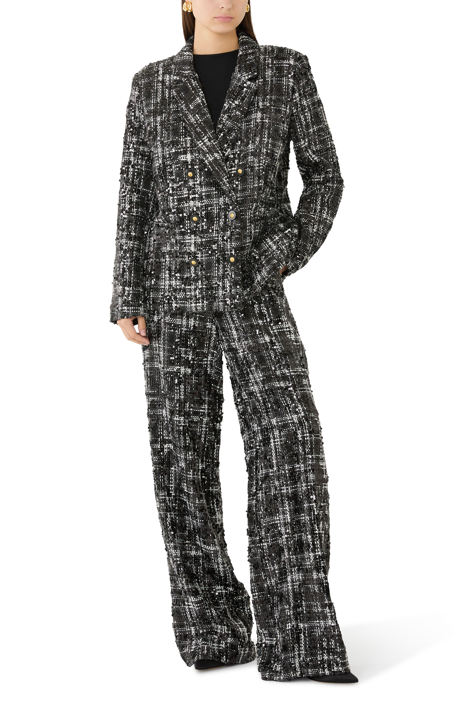 بليزر كولين مزين بترتر تويد