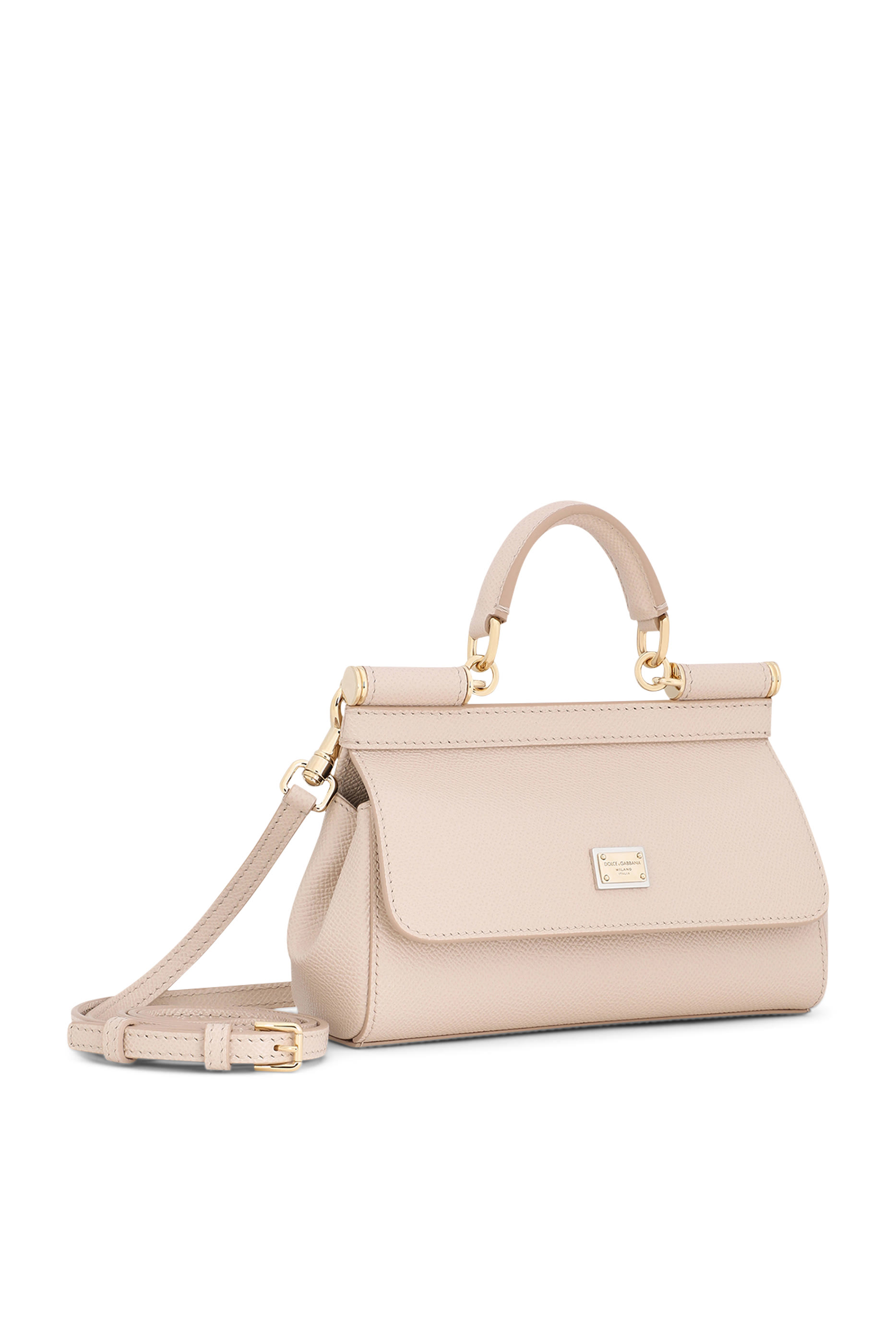 حقيبة يد سيسيلي دوفين صغيرة جلد عجل