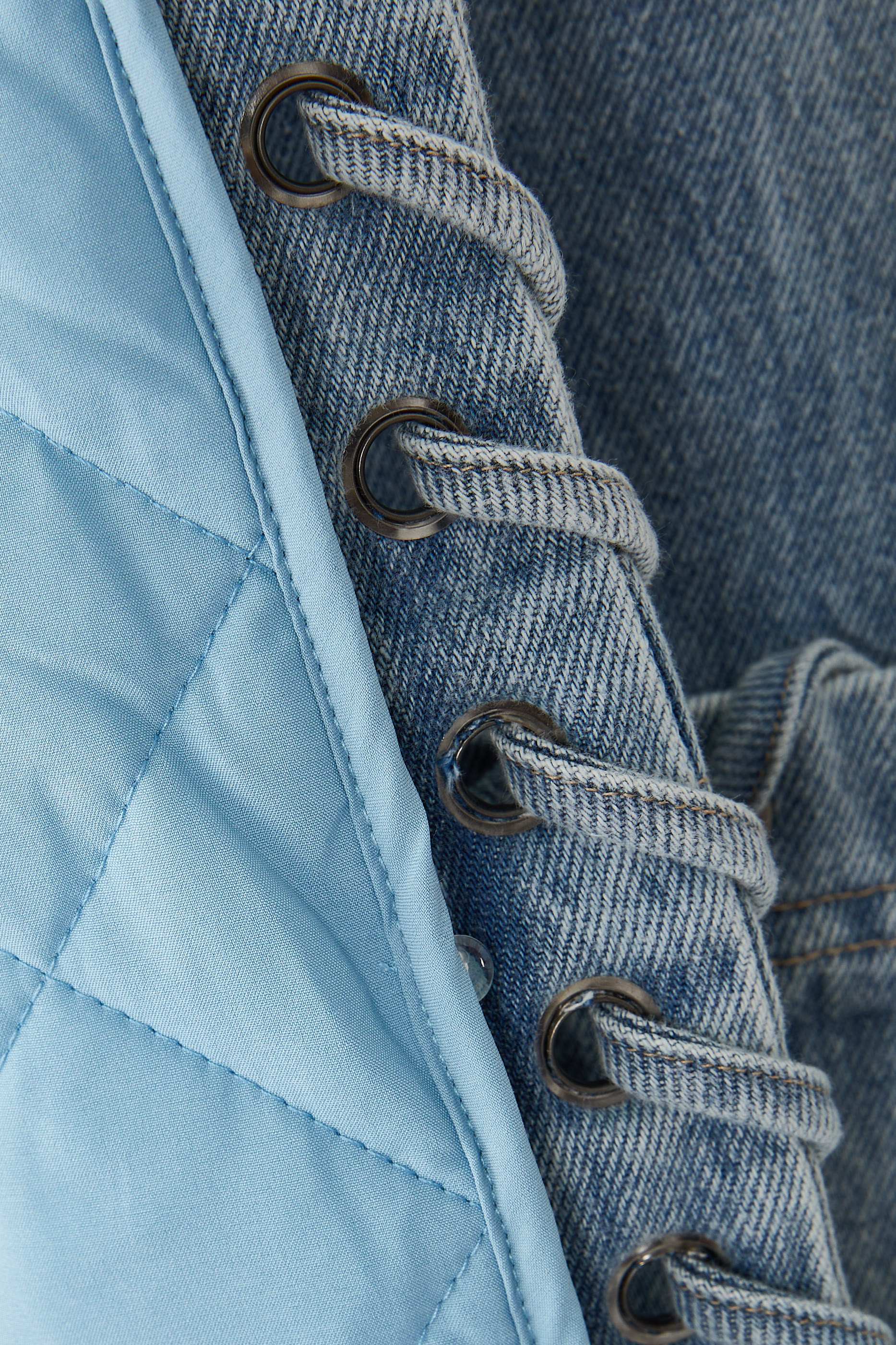 جاكيت فضفاض دنيم