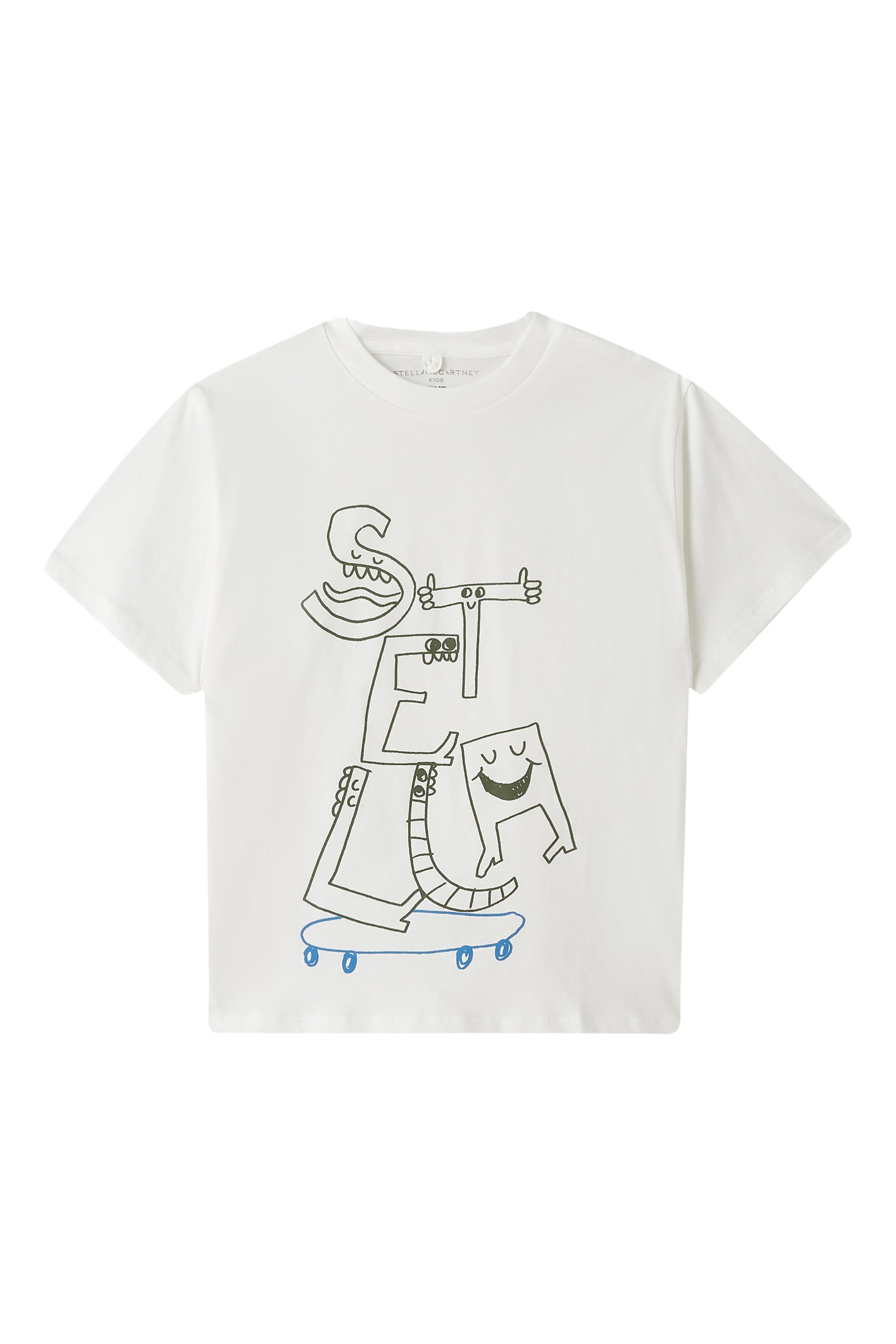 تيشيرت بطبعة غرافيكية للأطفال