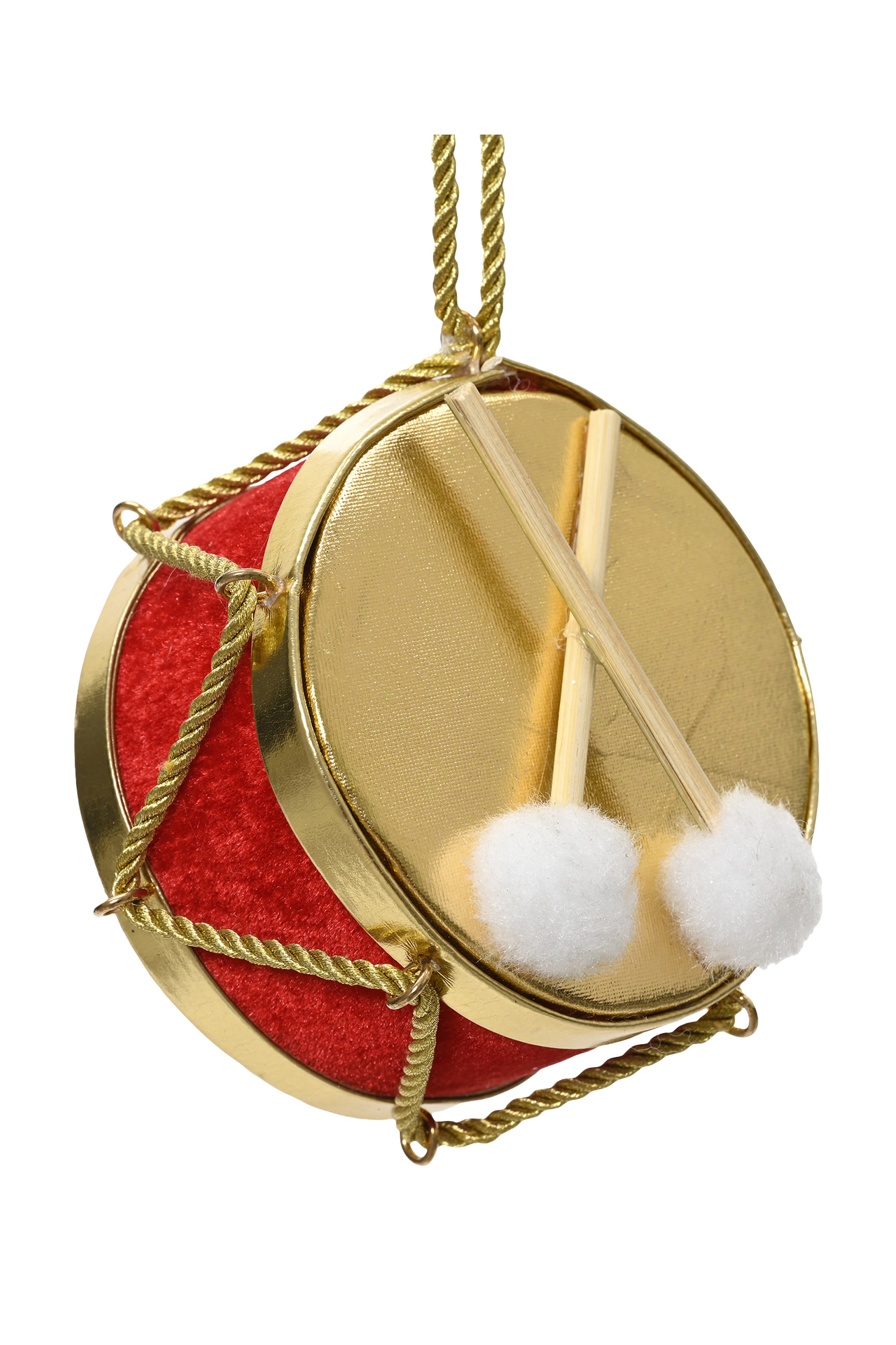 قطعة ديكور بتصميم طبلة مخمل