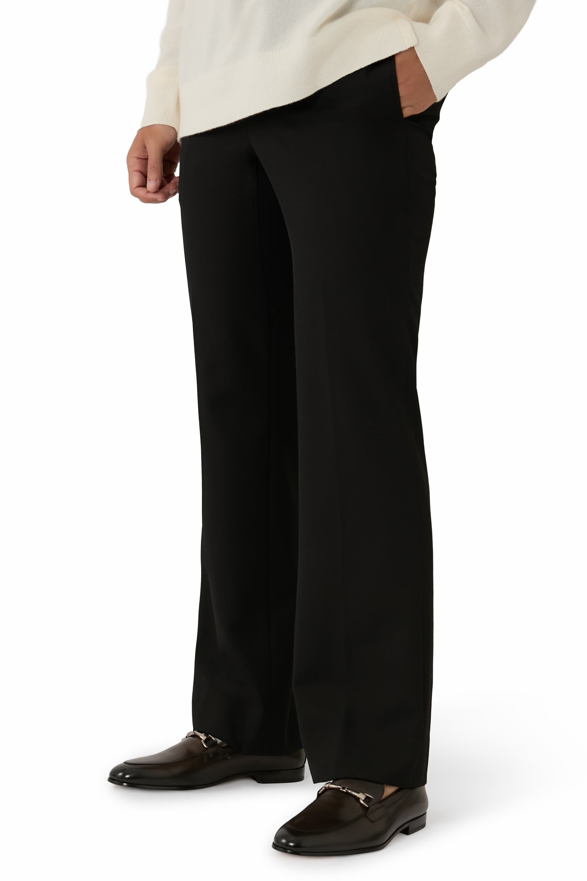 حذاء سهل الارتداء جلد