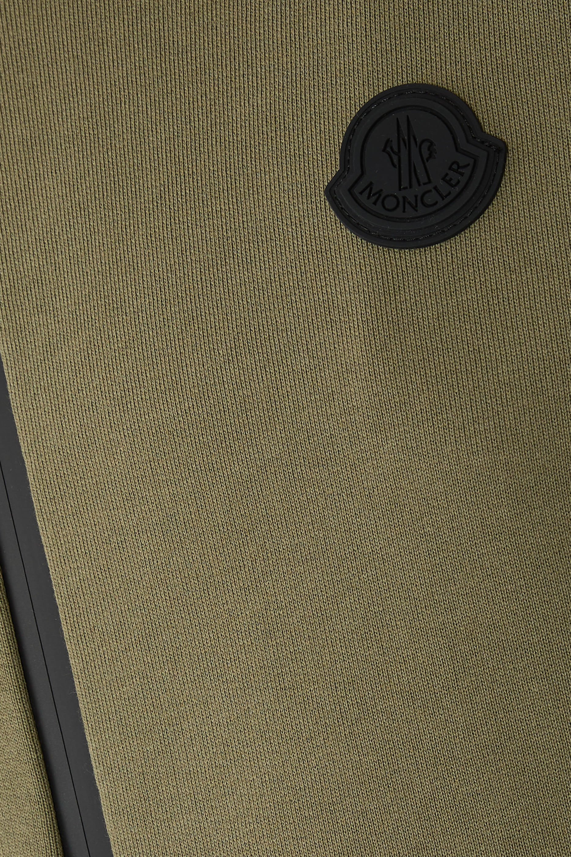 Logo Cotton Zip-Up Sweatshirt