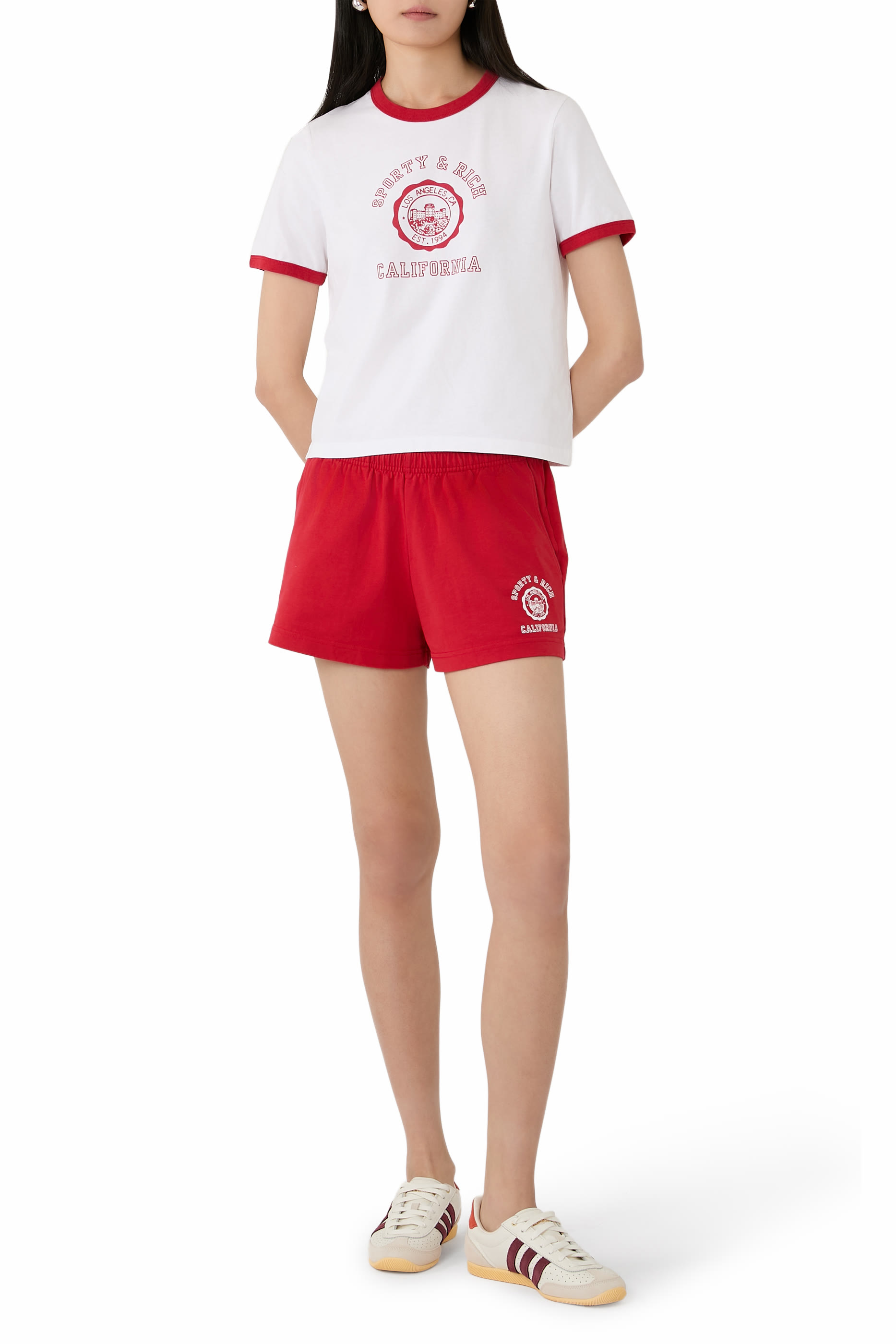 شورت ديسكو بطبعة شعار كاليفورنيا
