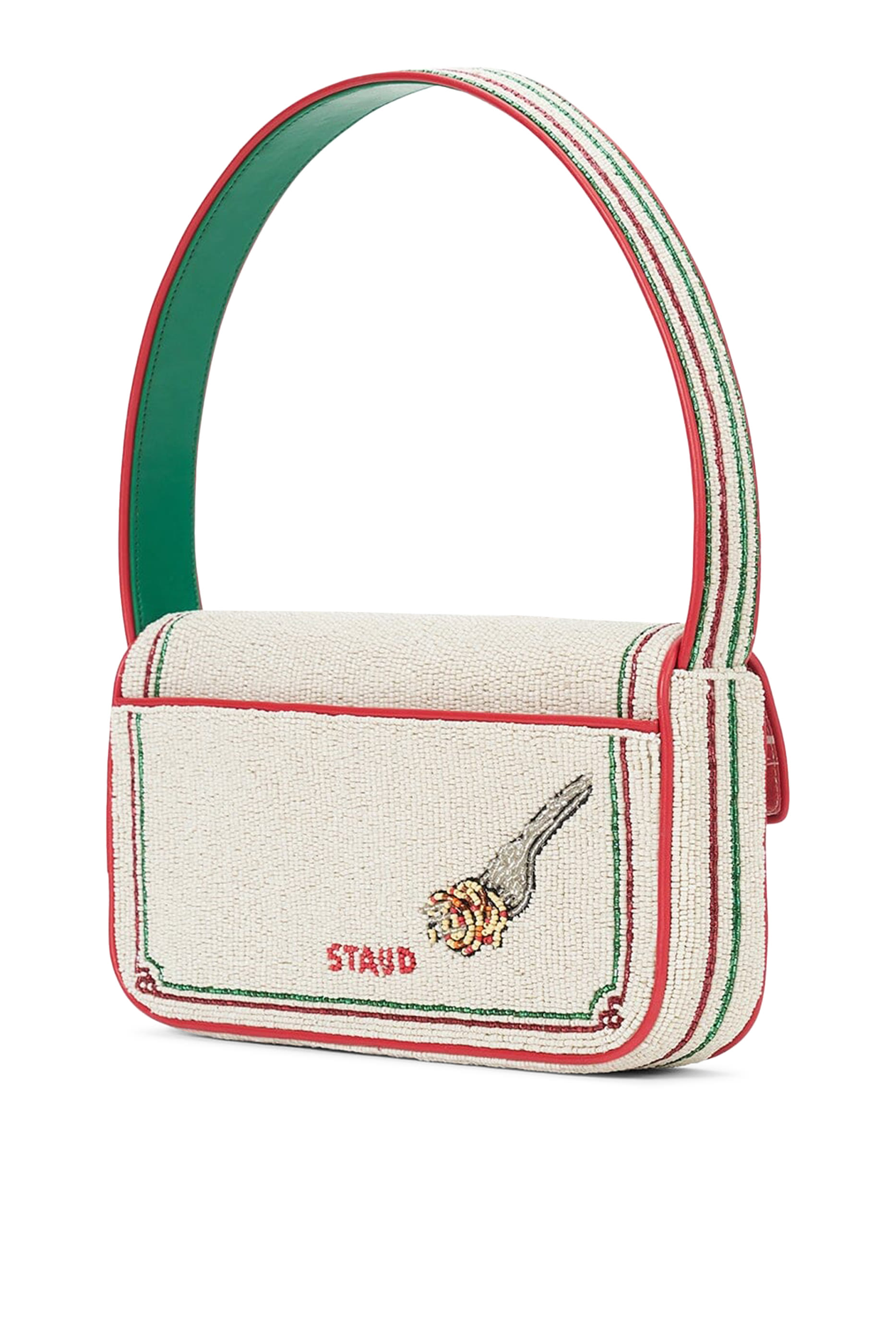 حقيبة تومي مطرزة بخرز