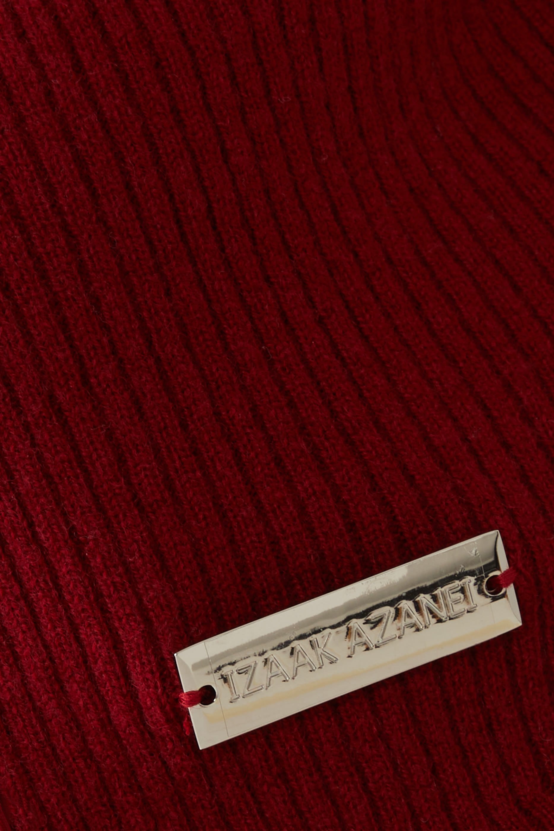 بلوزة قصيرة برباط حول العنق نسيج مضلع