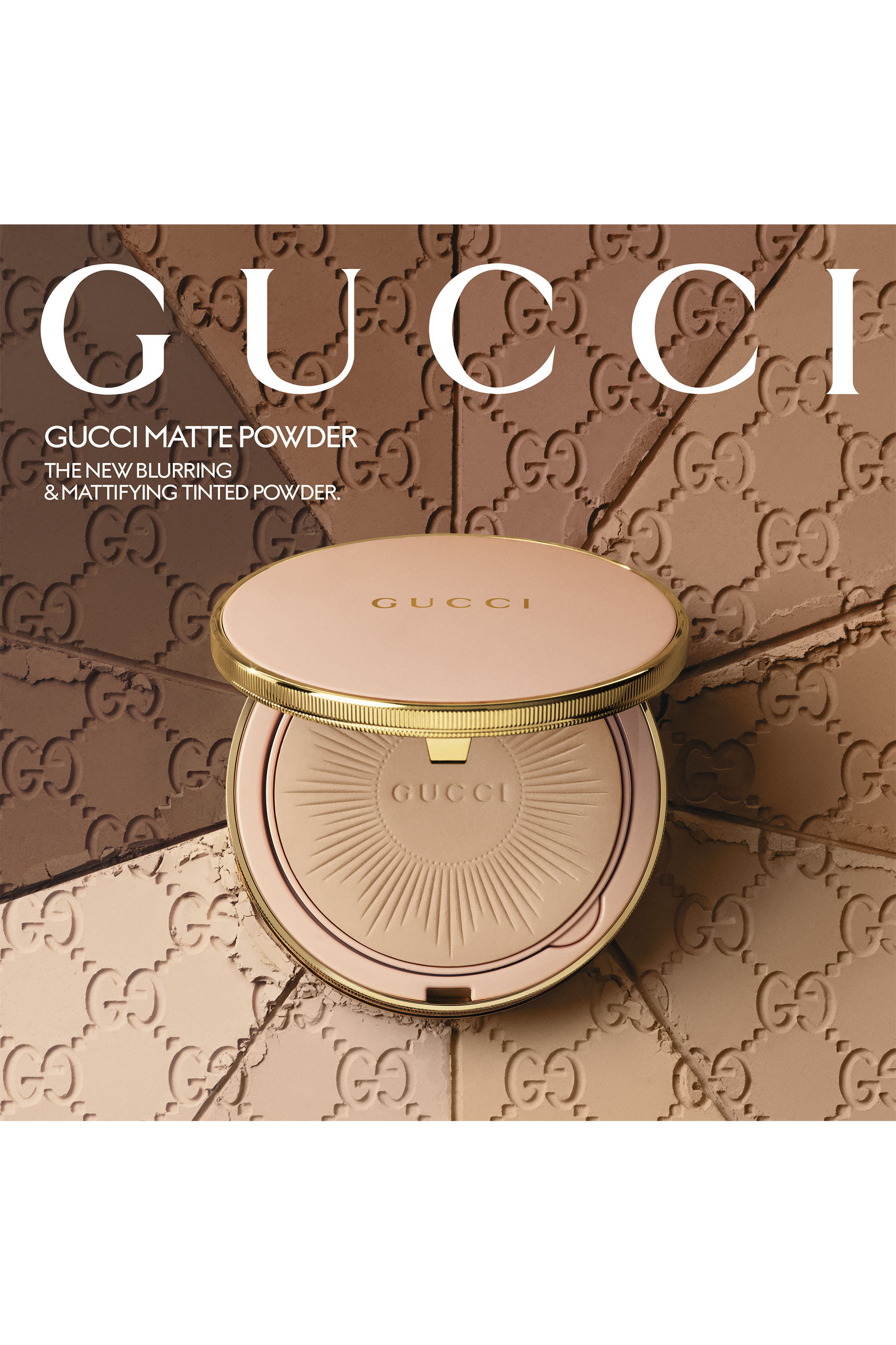 بودرة غير لامعة للوجه