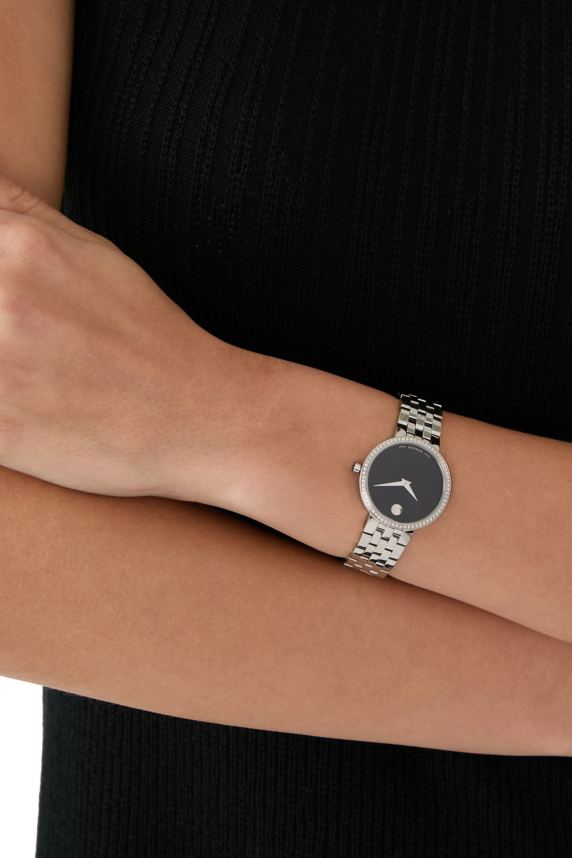 ساعة ميوزيم كلاسيكية ستانلس ستيل