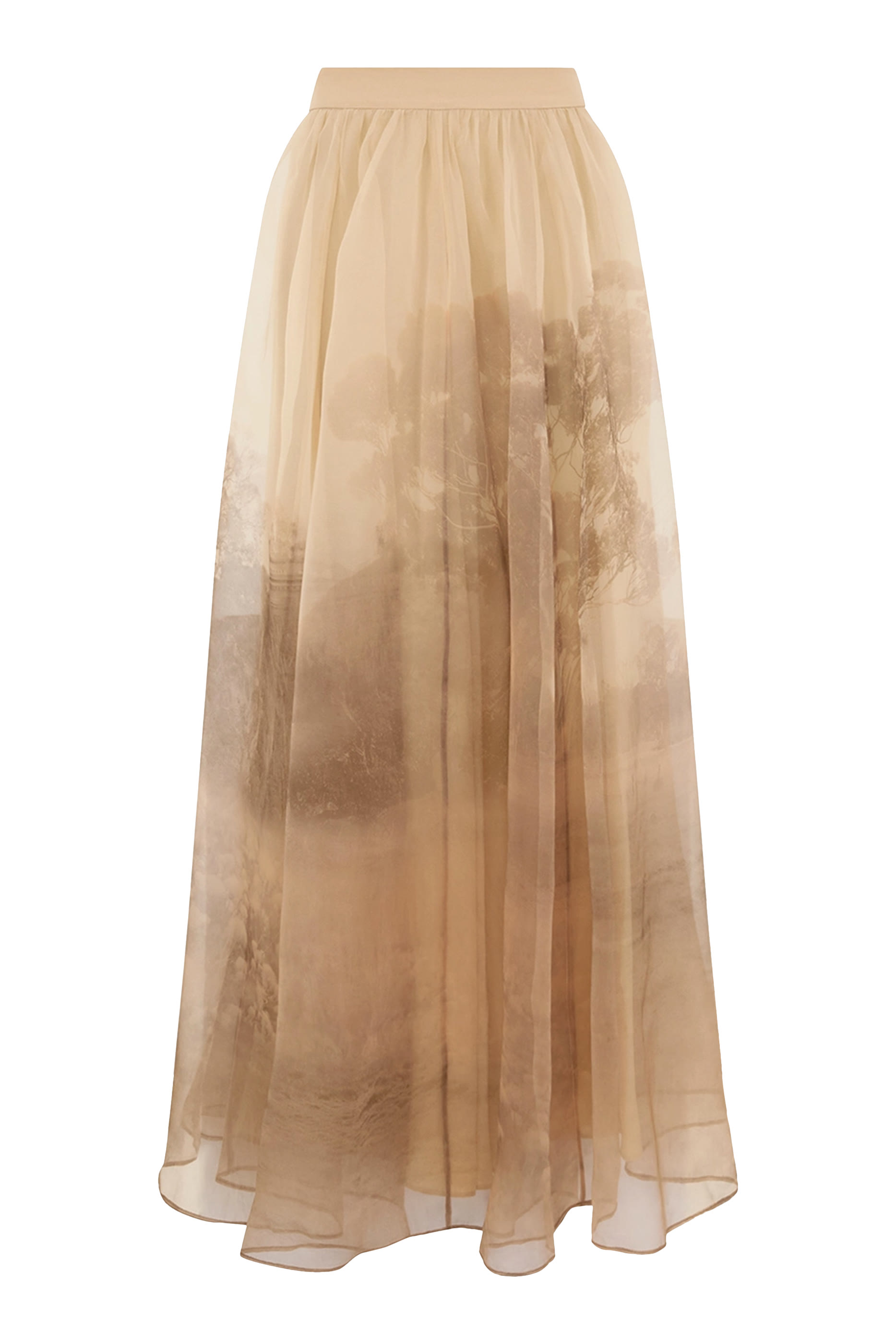 Memento Organza Maxi Skirt 
