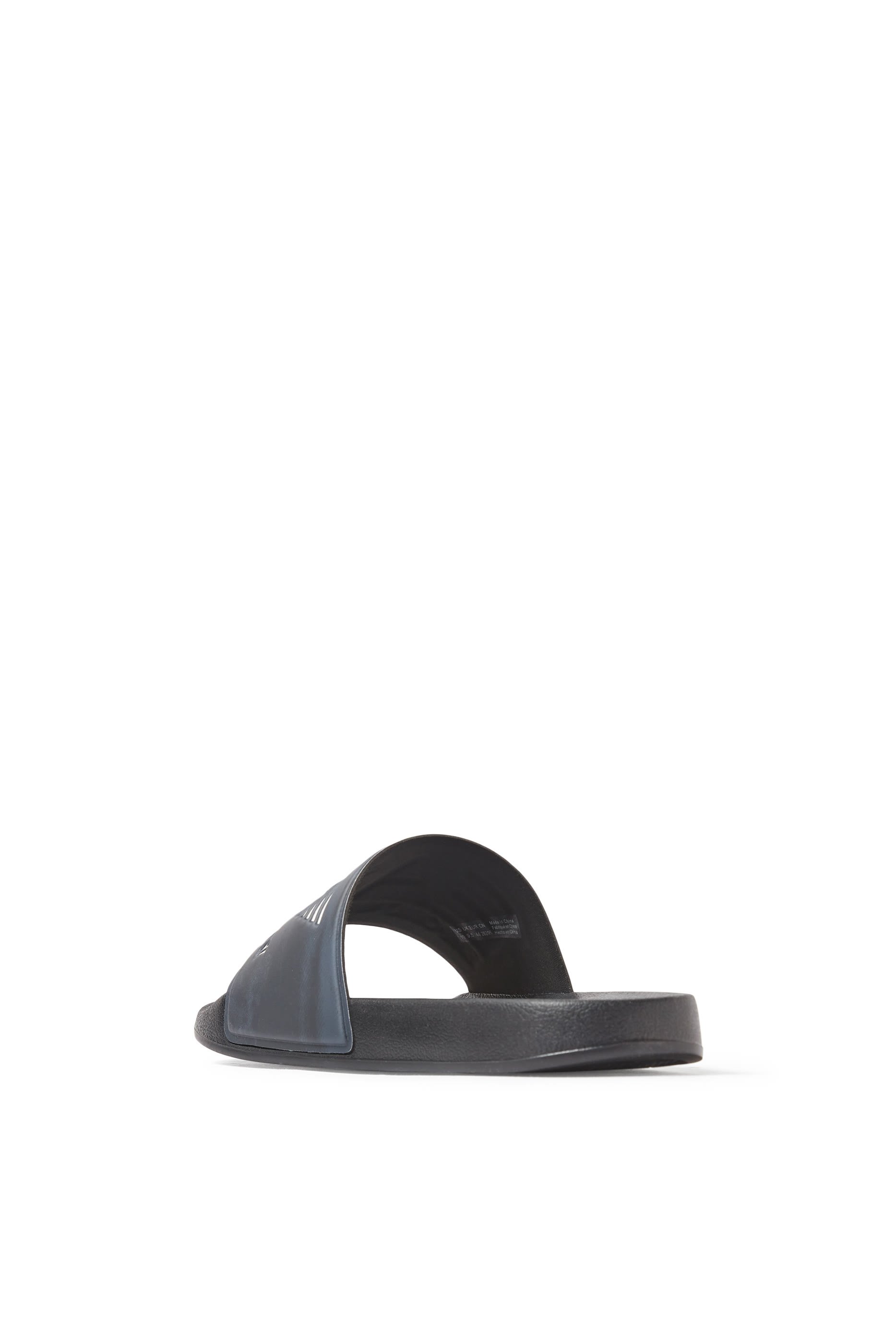 حذاء مفتوح سهل الإرتداء فضفاض بشعار الماركة