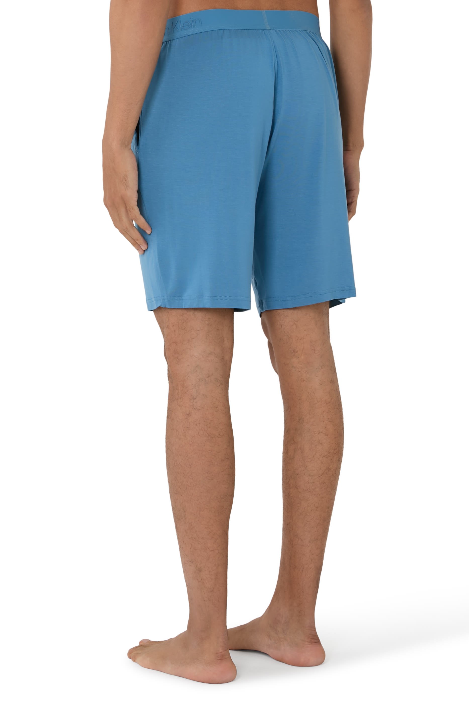 شورت بيجامة قماش متشابك ناعم