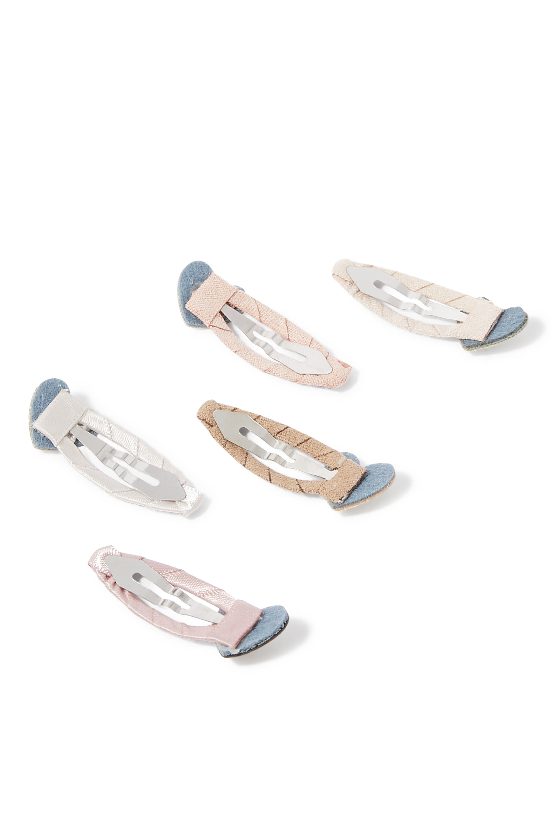 مجموعة مشابك شعر صغيرة بقلب للأطفال