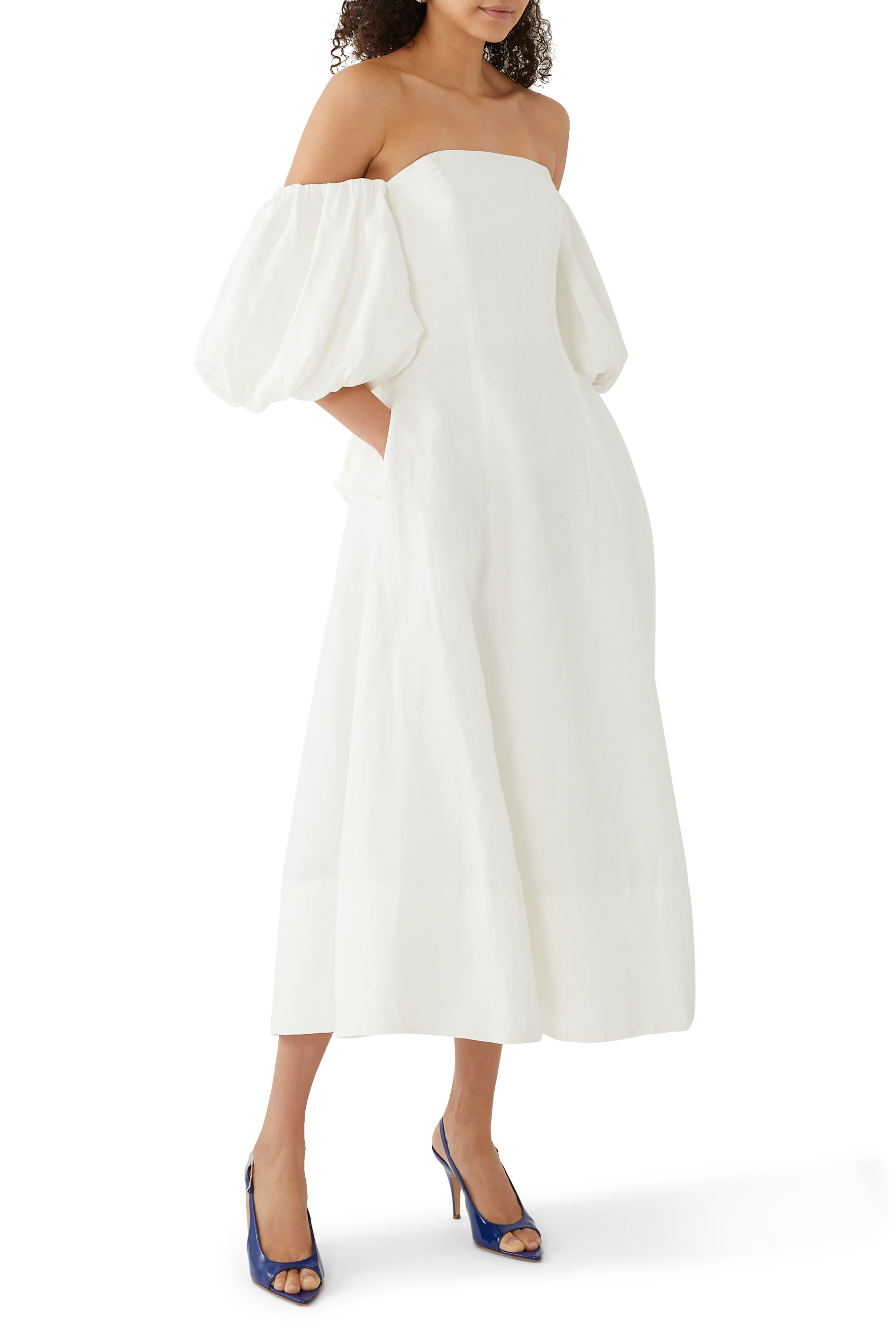 فستان إنكارنيشين متوسط الطول