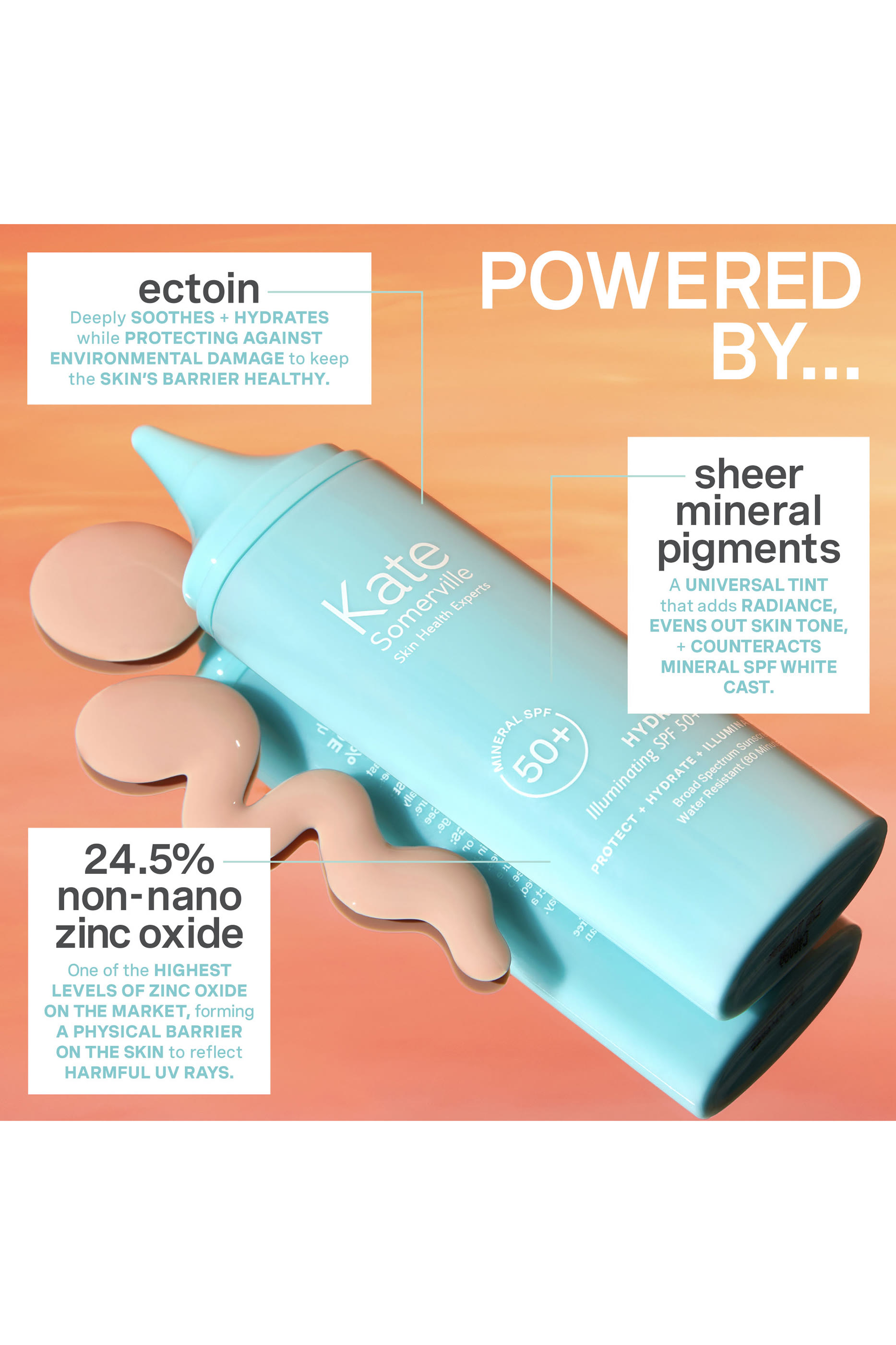 قطرة هيدراكيت إلومينيتين بعامل حماية SPF 50+